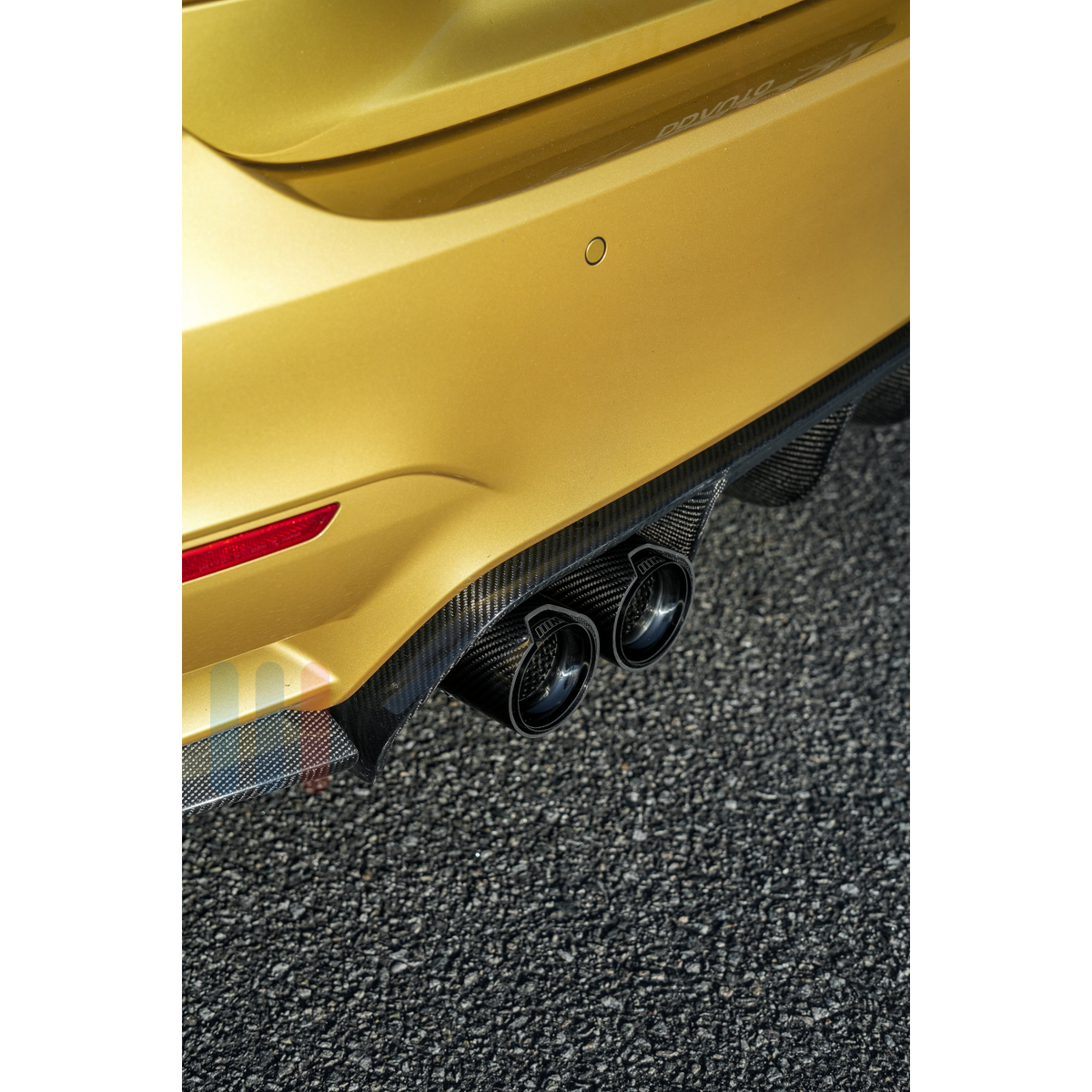 BMW F8x/F1x Karbon Endestusser (Svart Krom)