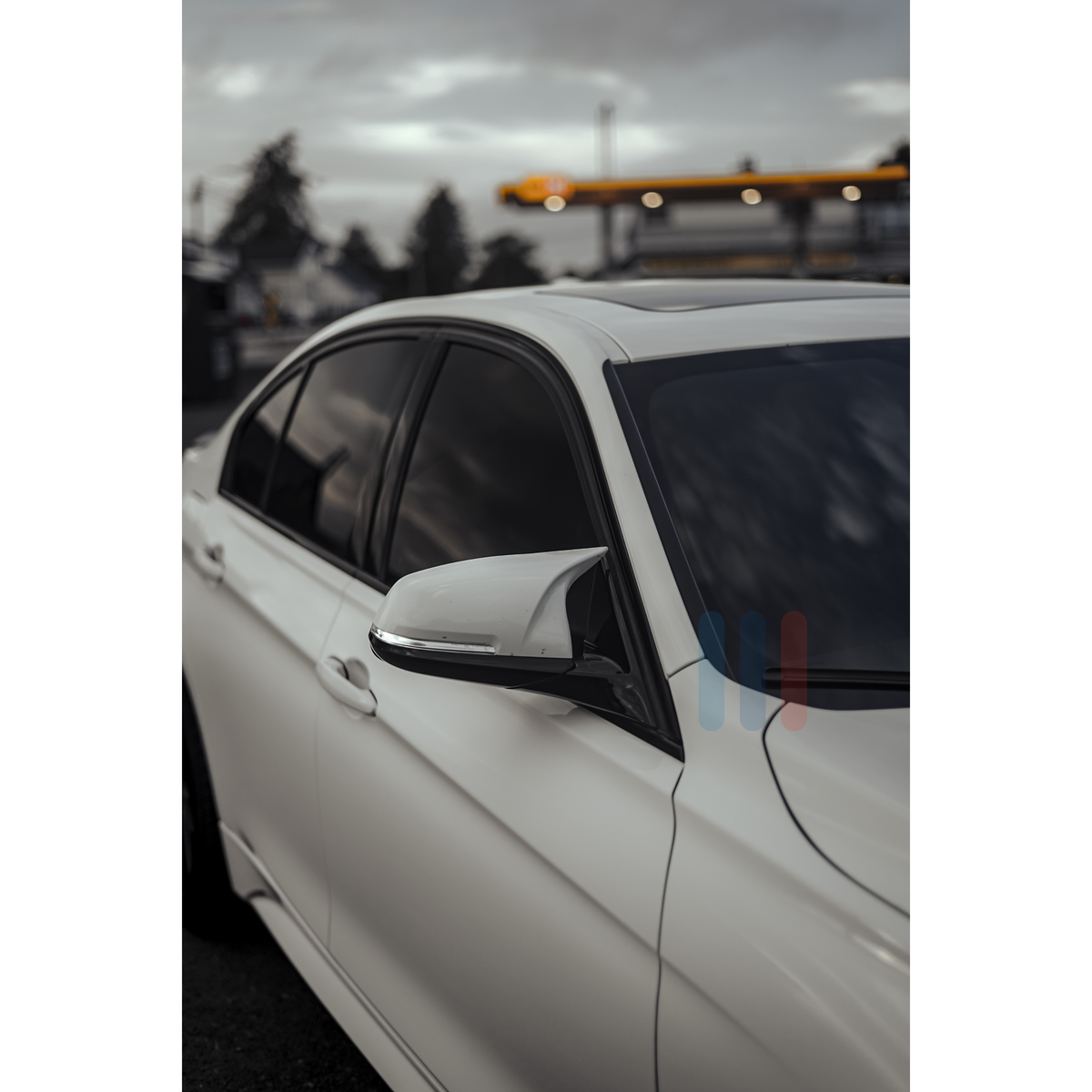 BMW F2x/F3x M-Style Speilkåper (Alpinhvit)