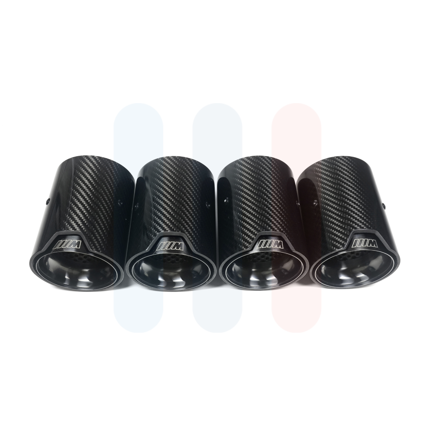 BMW F8x/F1x Karbon Endestusser (Svart Krom)