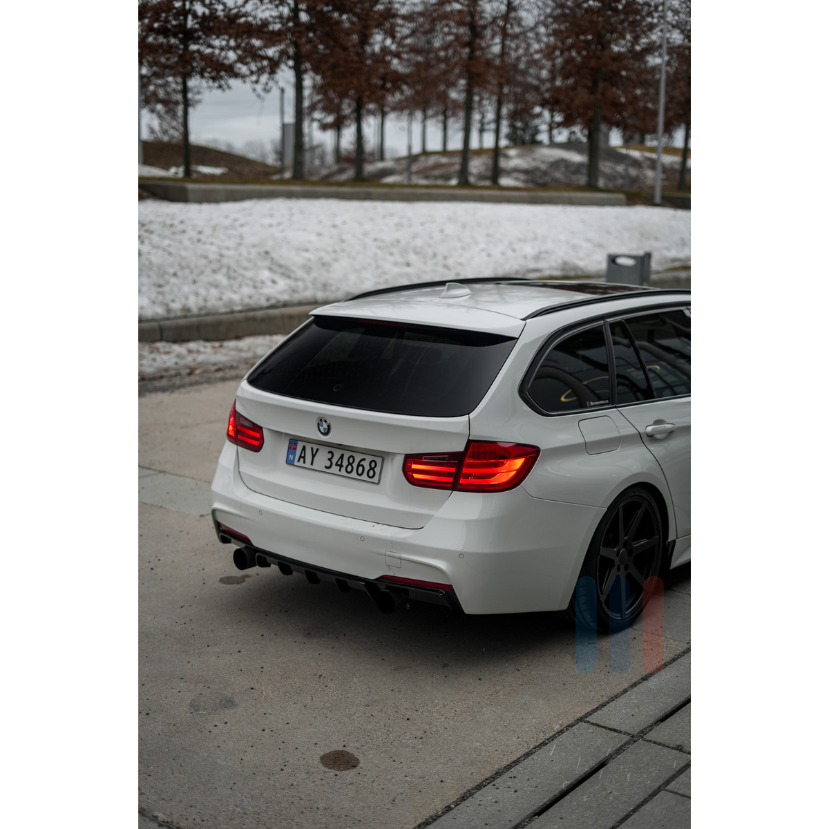 BMW F30/F31 M-Performance Diffuser