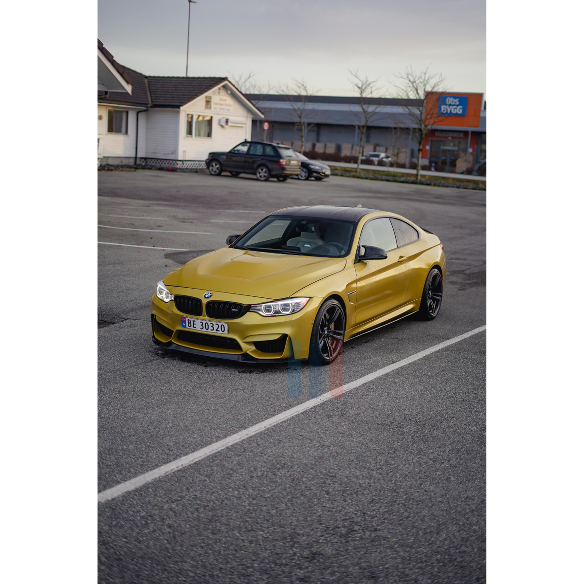 BMW F82/F83 M-Performance Karbon Sideskjørt