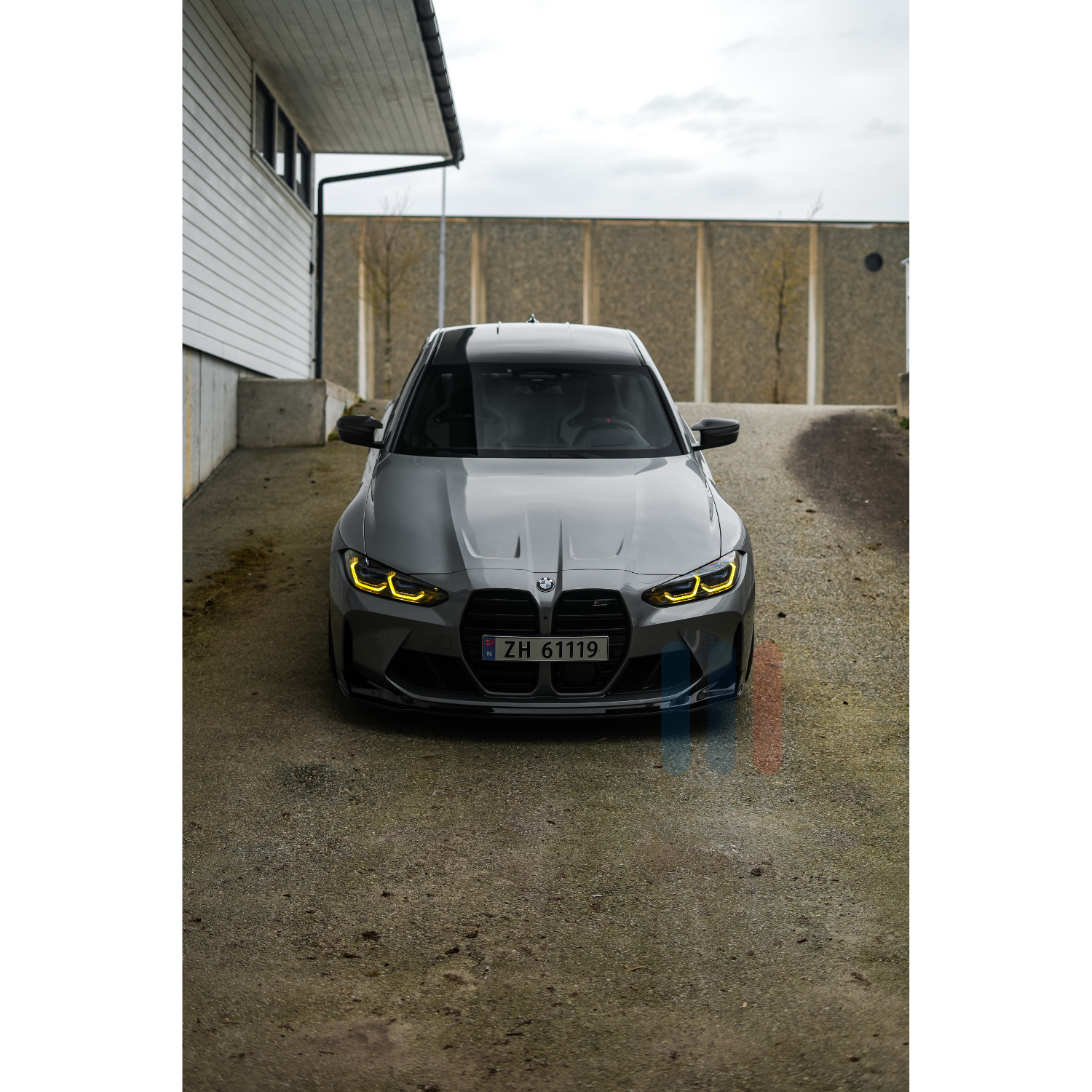 BMW G8x/G2x/i4 CSL DRL LED Modul Kit (GUL/HVIT)