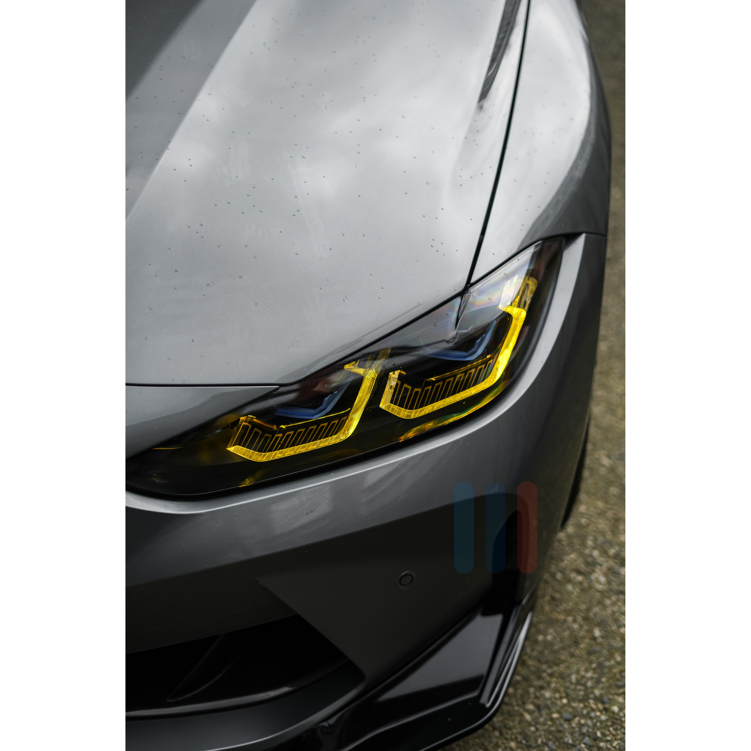 BMW G8x/G2x/i4 CSL DRL LED Modul Kit (GUL/HVIT)