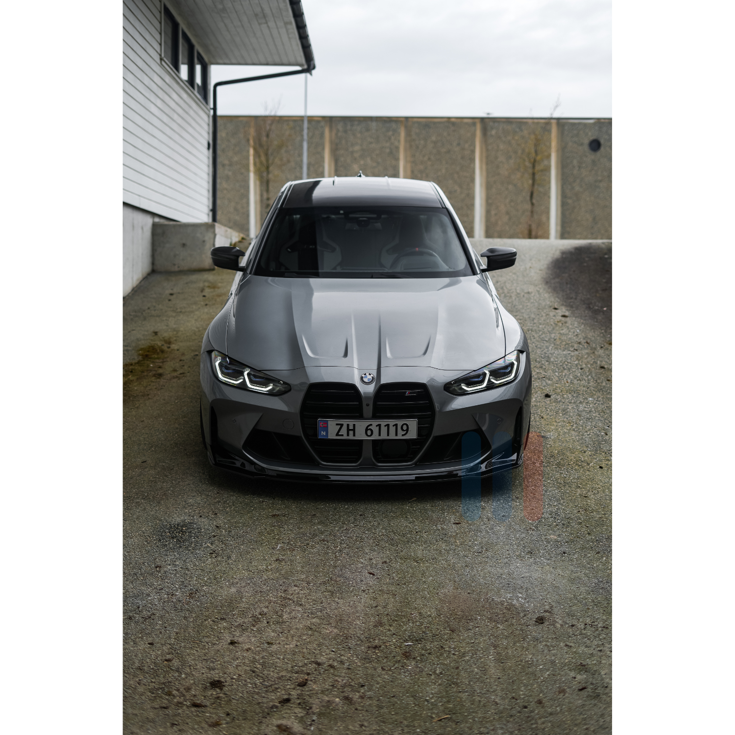 BMW G8x/G2x/i4 CSL DRL LED Modul Kit (GUL/HVIT)