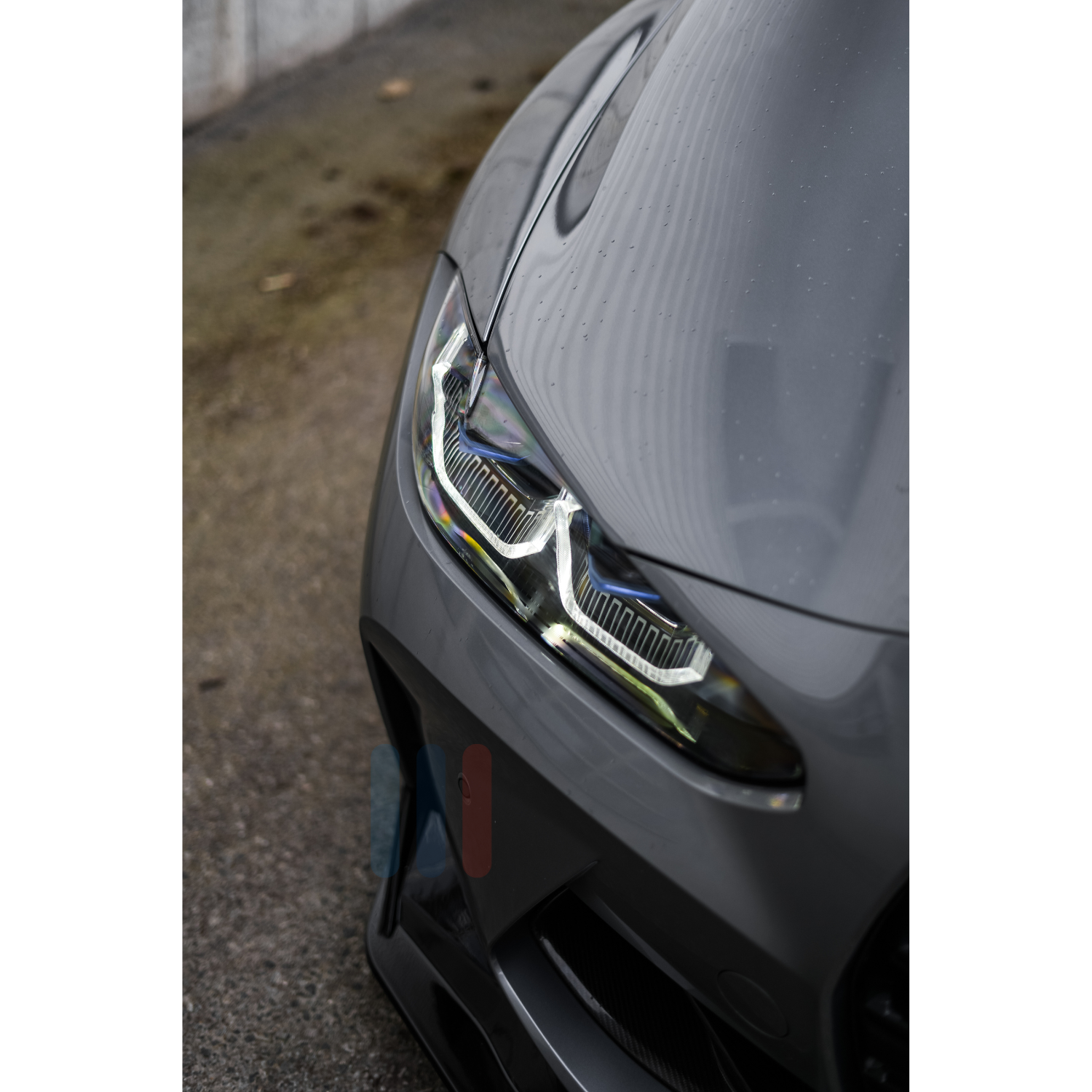 BMW G8x/G2x/i4 CSL DRL LED Modul Kit (GUL/HVIT)