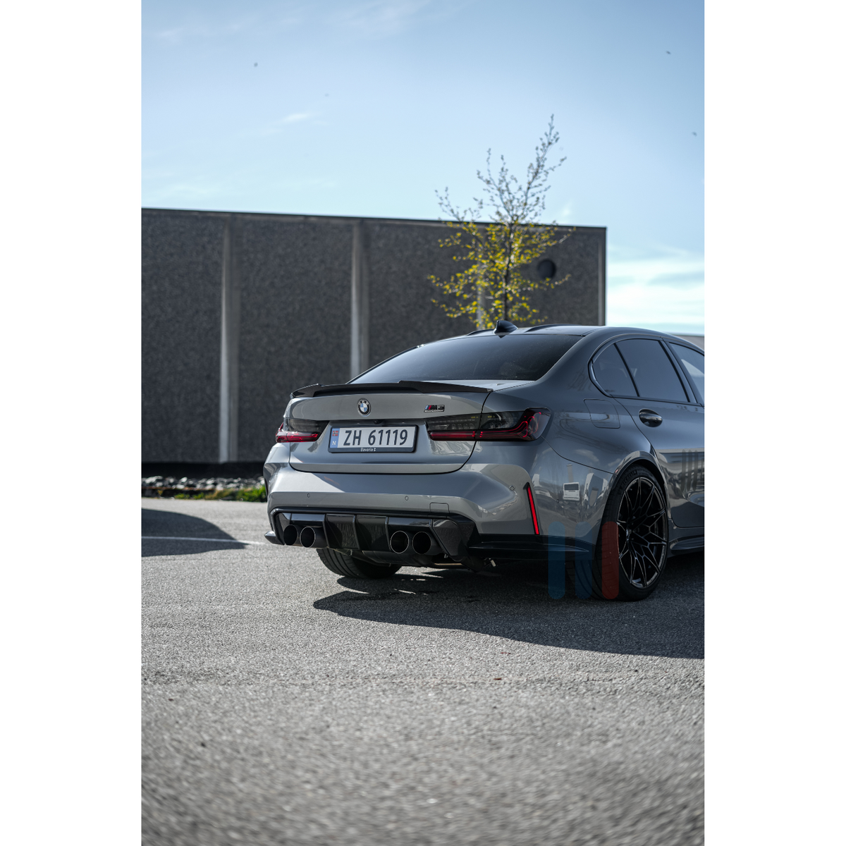 BMW G20/G80 M4 Style Karbon Spoiler