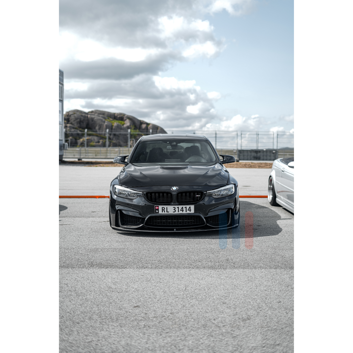 BMW F80/F82/F83 M-Performance Karbon Frontleppe