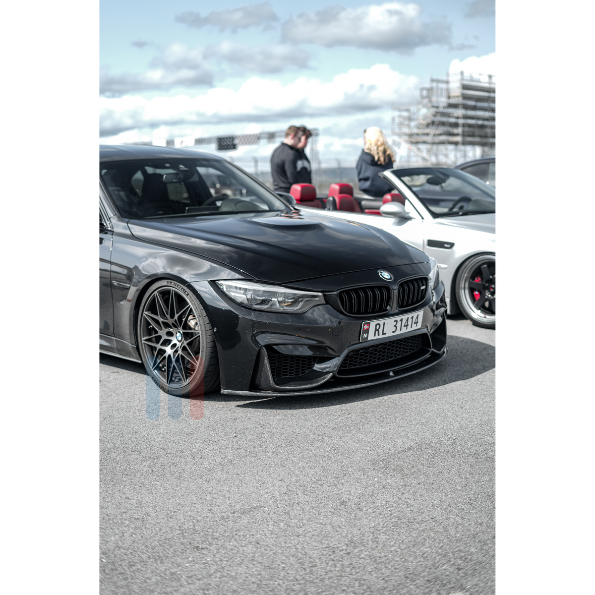 BMW F80/F82/F83 M-Performance Karbon Frontleppe