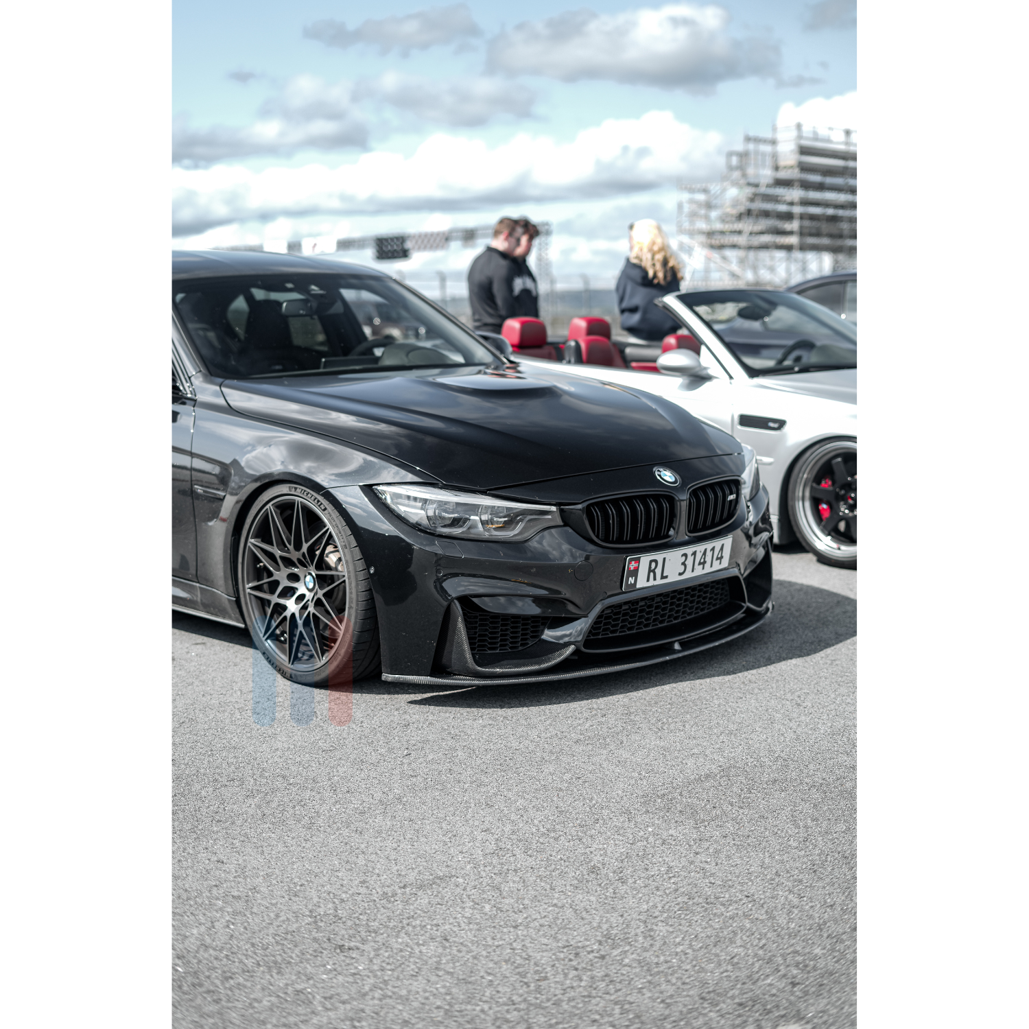 BMW F80/F82/F83 M-Performance Karbon Frontleppe