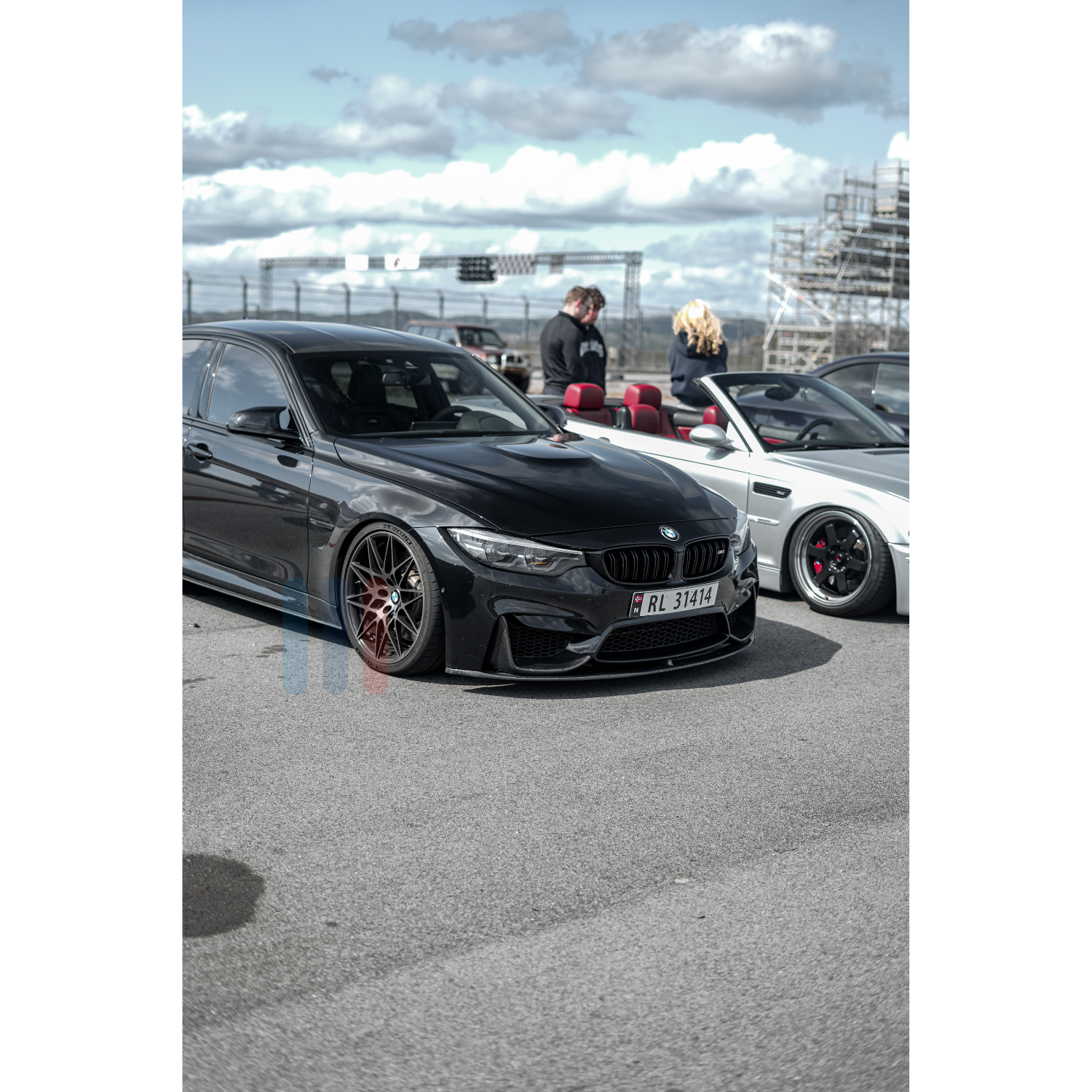 BMW F80/F82/F83 M-Performance Karbon Frontleppe