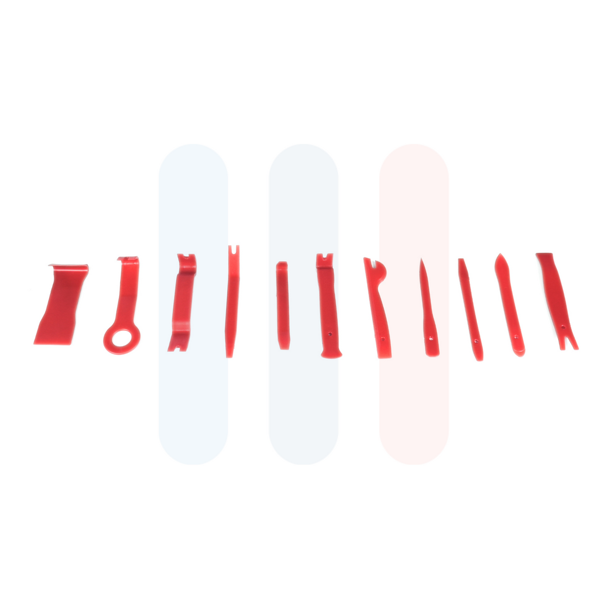 Universal Trimverktøysett (11 deler)