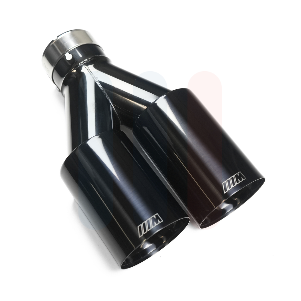 BMW V2 Universal Dual M Endestuss (Svart Krom)