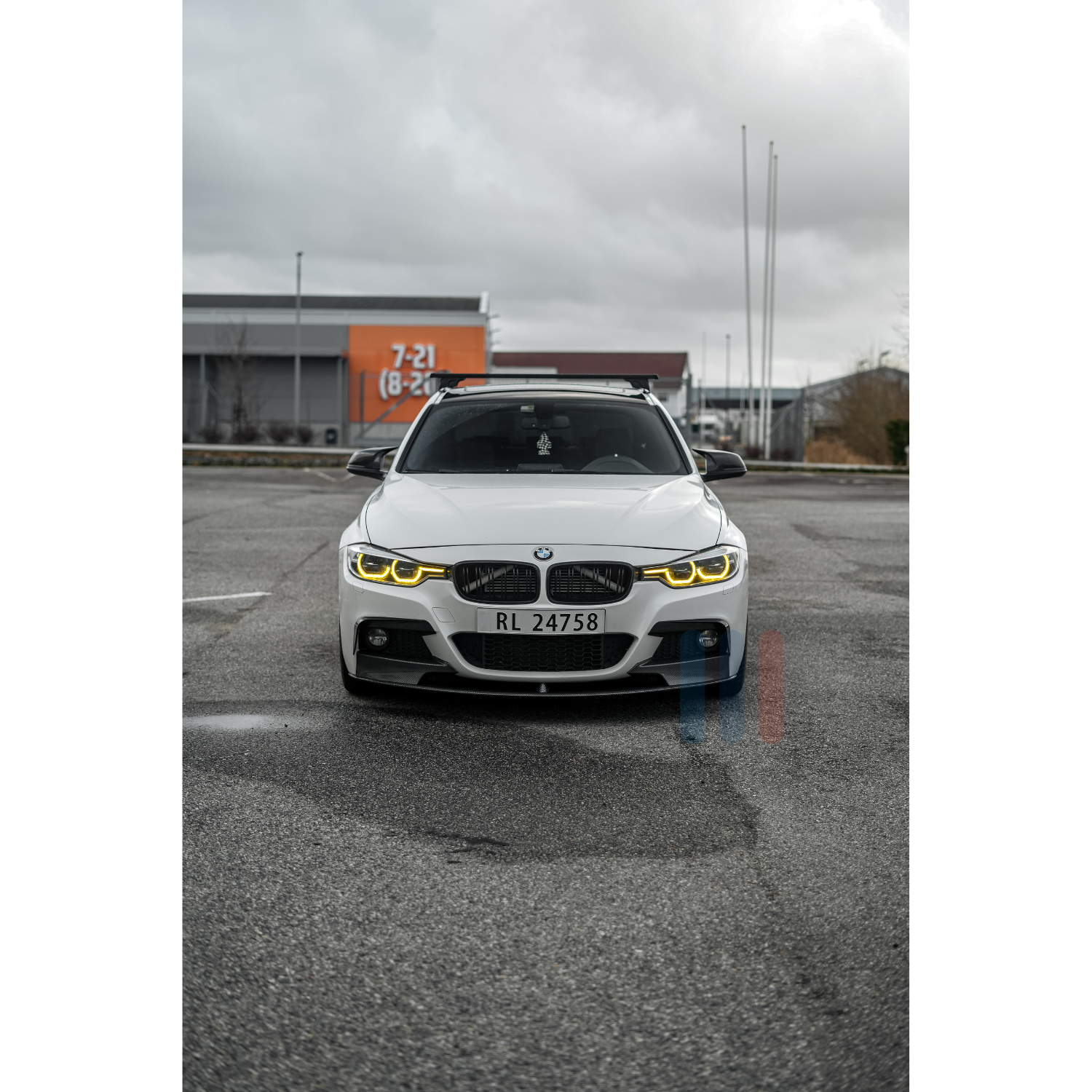 BMW F30/F31 MAD Tåkelys Deksel