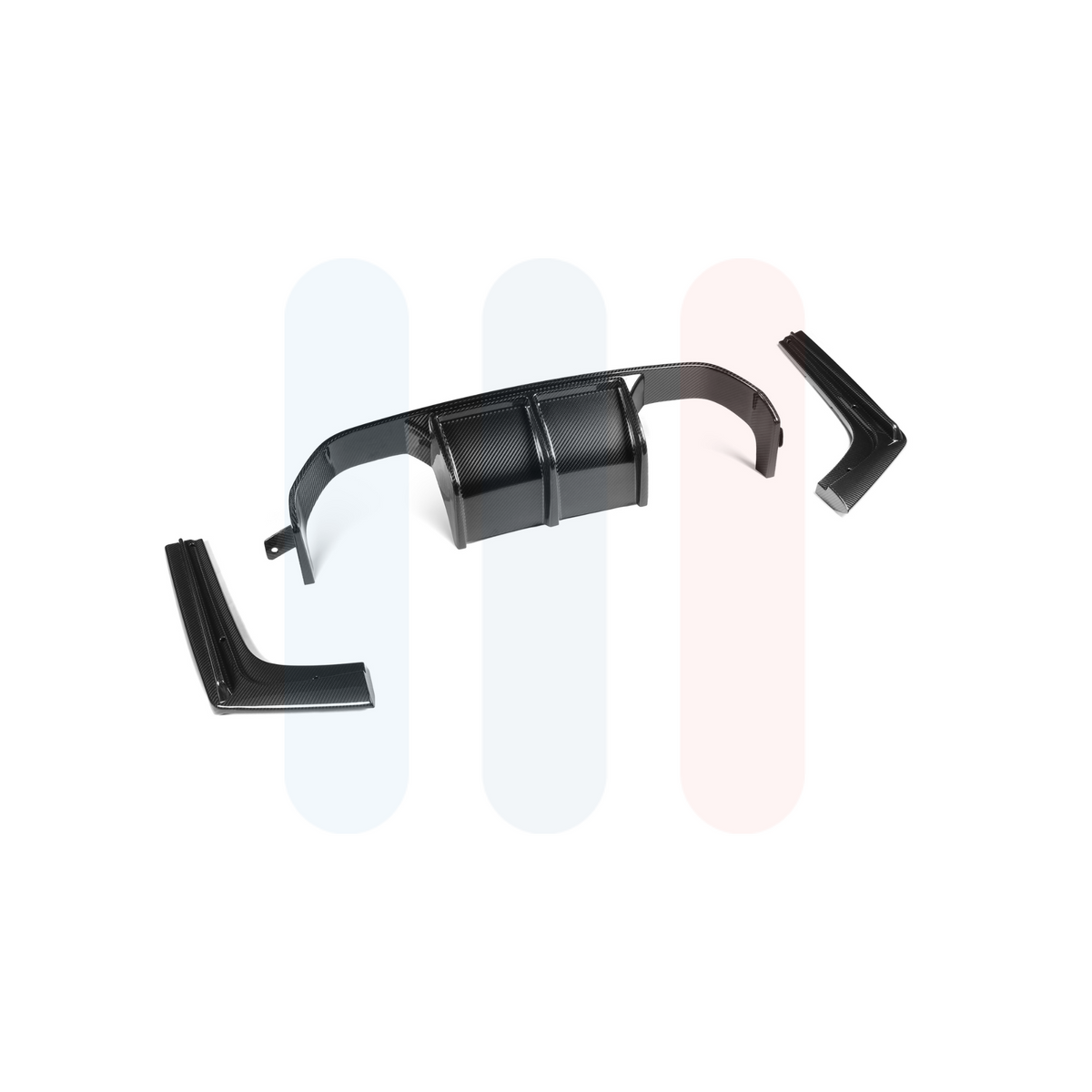 BMW F80/F82/F83 V Style Fullkarbon diffuser