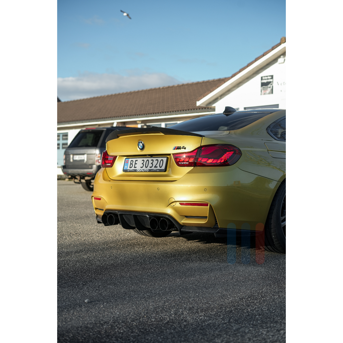 BMW F1x/F8x Performance Endestusser (Svart Krom)