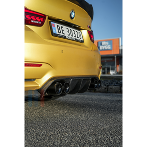BMW F8x/F1x Karbon Endestusser (Svart Krom)
