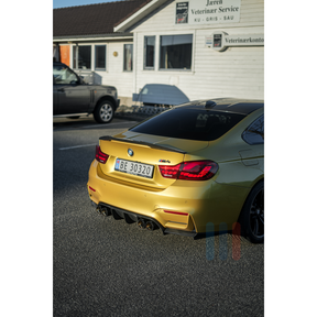 BMW F8x/F1x Karbon Endestusser (Blå)