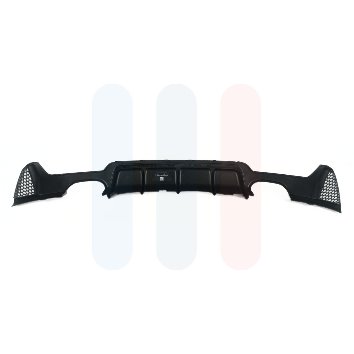 (OUTLET) BMW F32/F33/F36 V3 M-Performance Diffuser (Matt Svart)