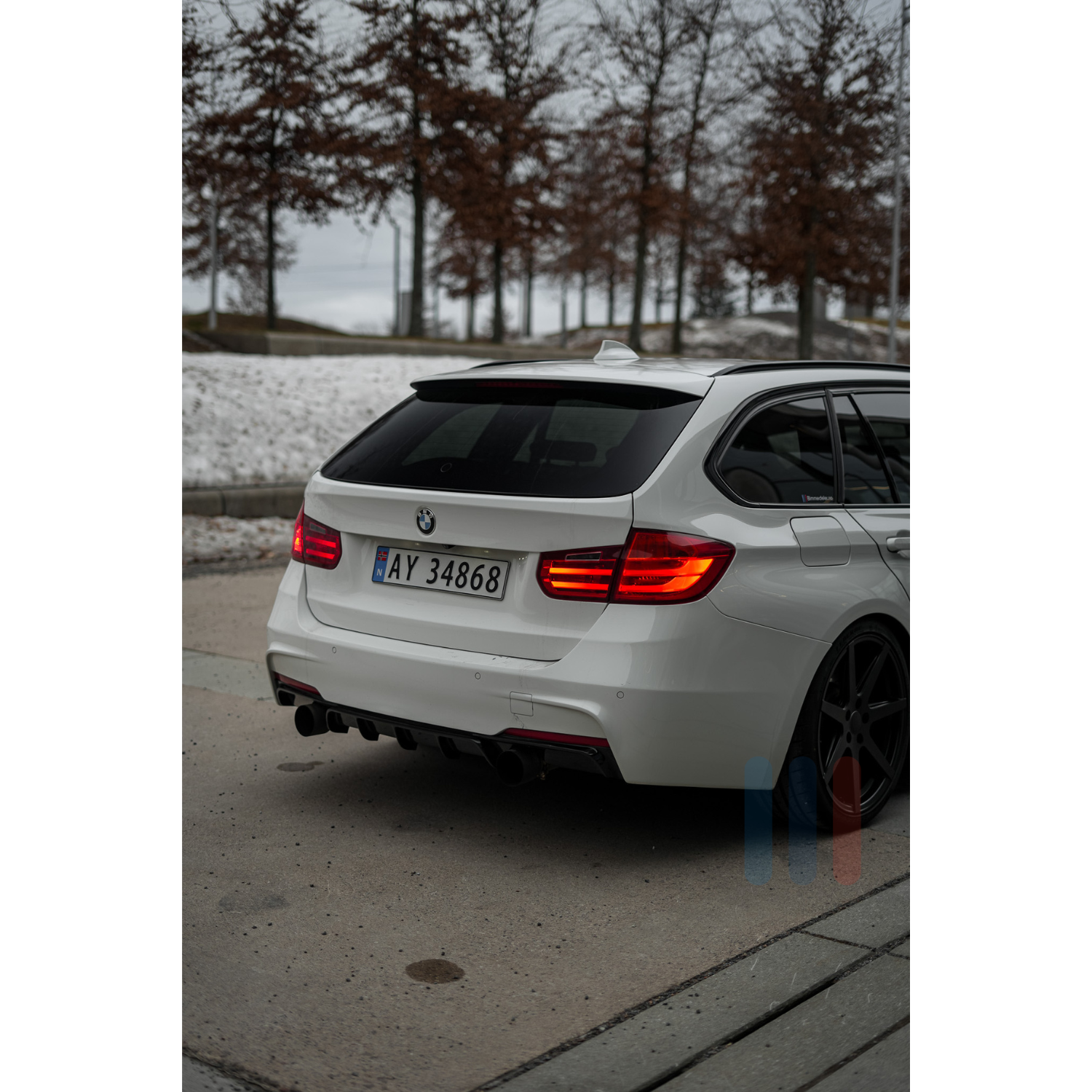 BMW F30/F31 M-Performance Diffuser