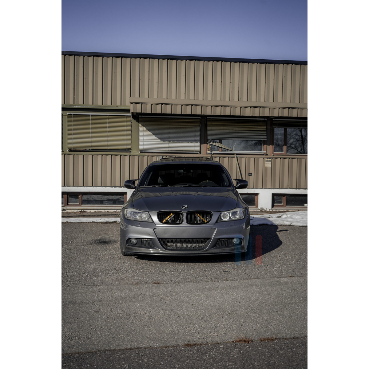 BMW E90/E91 LCI Arkym Karbon Frontleppe