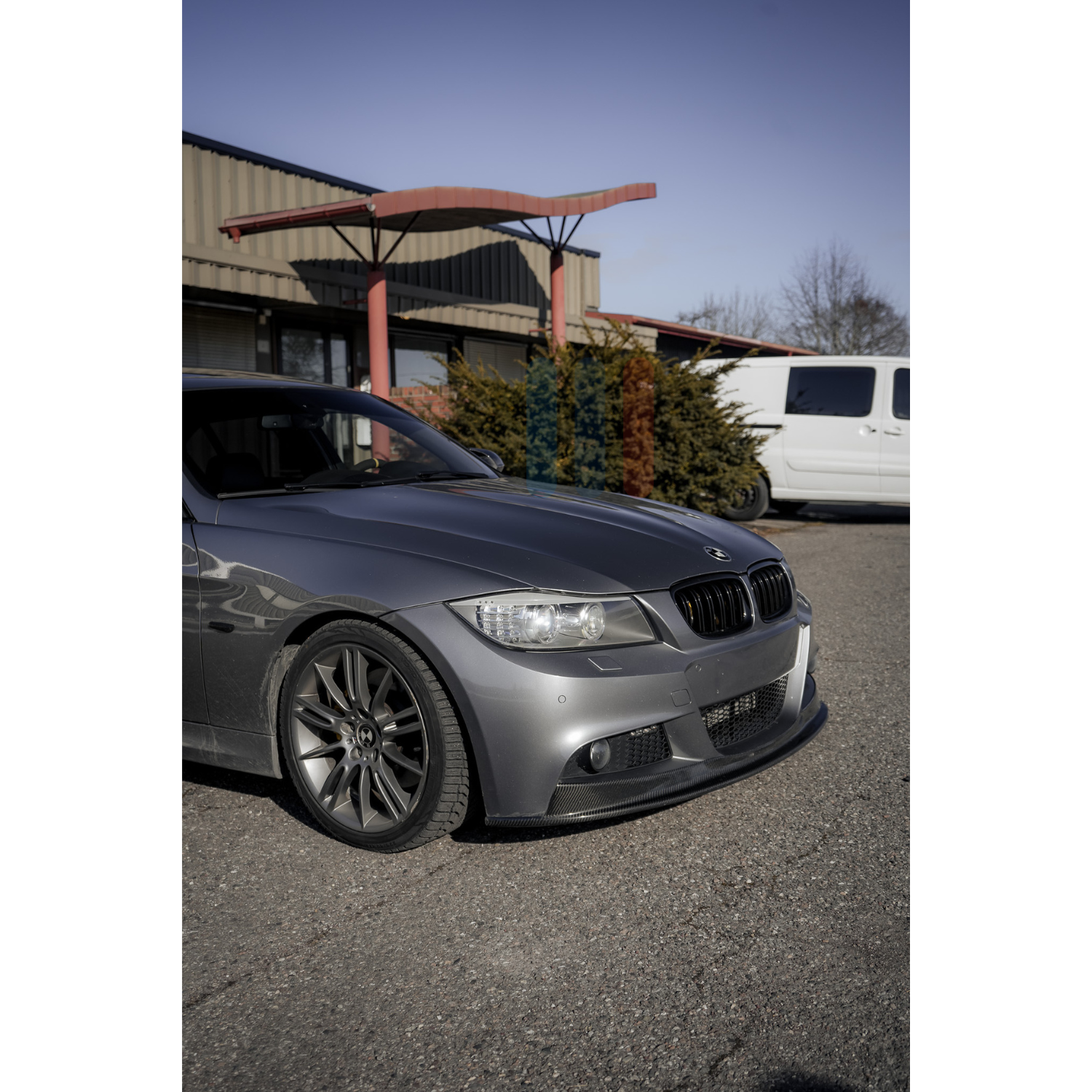 BMW E90/E91 LCI Arkym Karbon Frontleppe