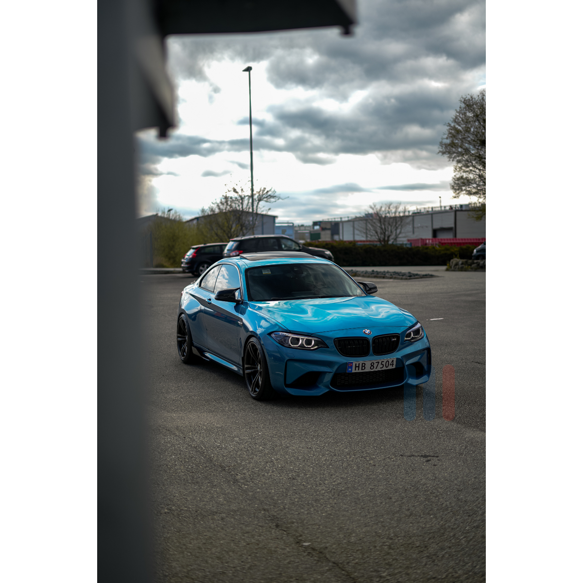 BMW F87 M-Performance Karbon Sideskjørt