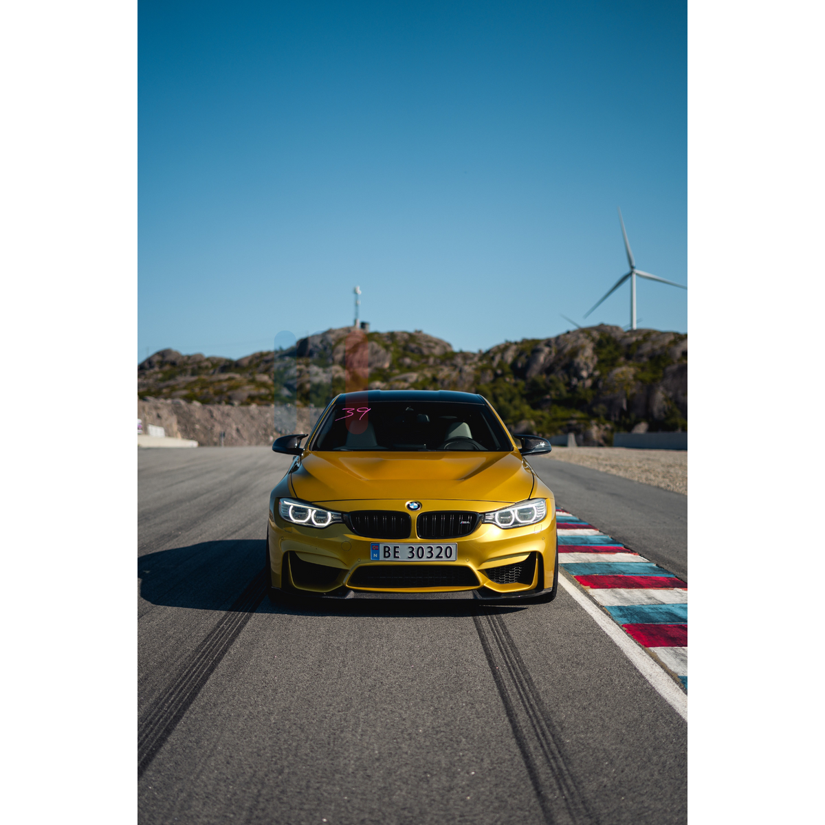 BMW F80/F82/F83 CS Karbon Frontleppe