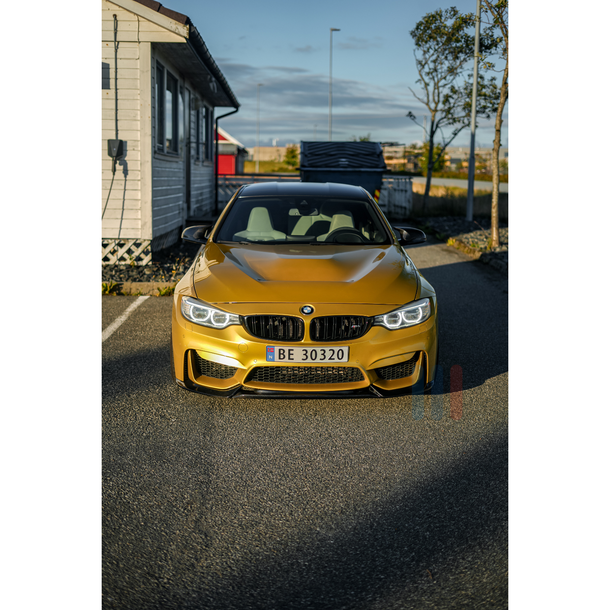 BMW F80/F82/F83 Varis Karbon Frontleppe