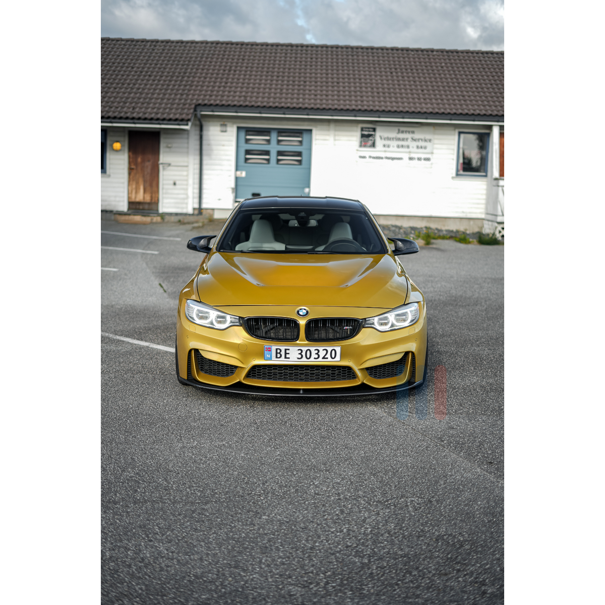 BMW F80/F82/F83 Performance Karbon Frontleppe