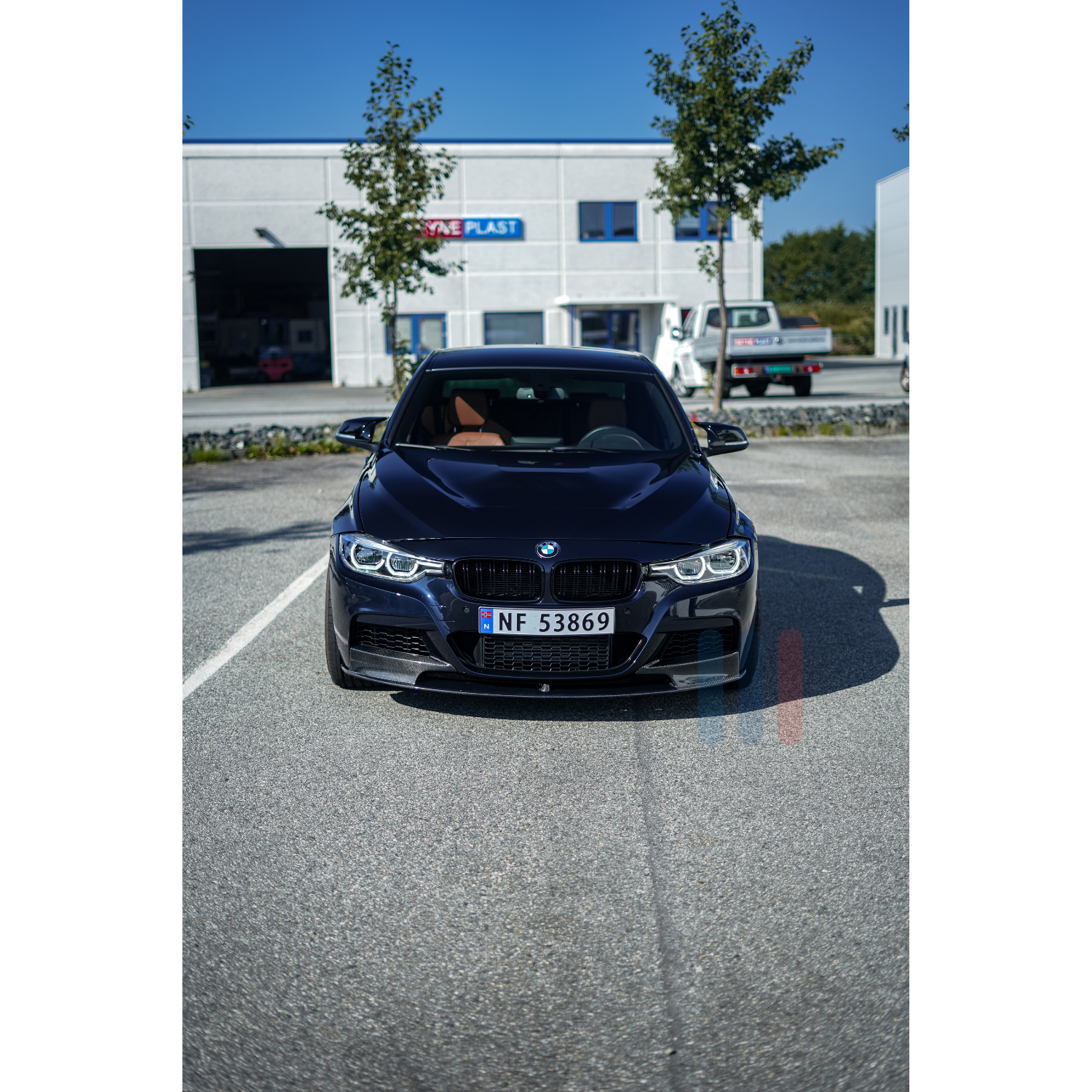 BMW F30/F31 M-Performance Karbon Frontleppe