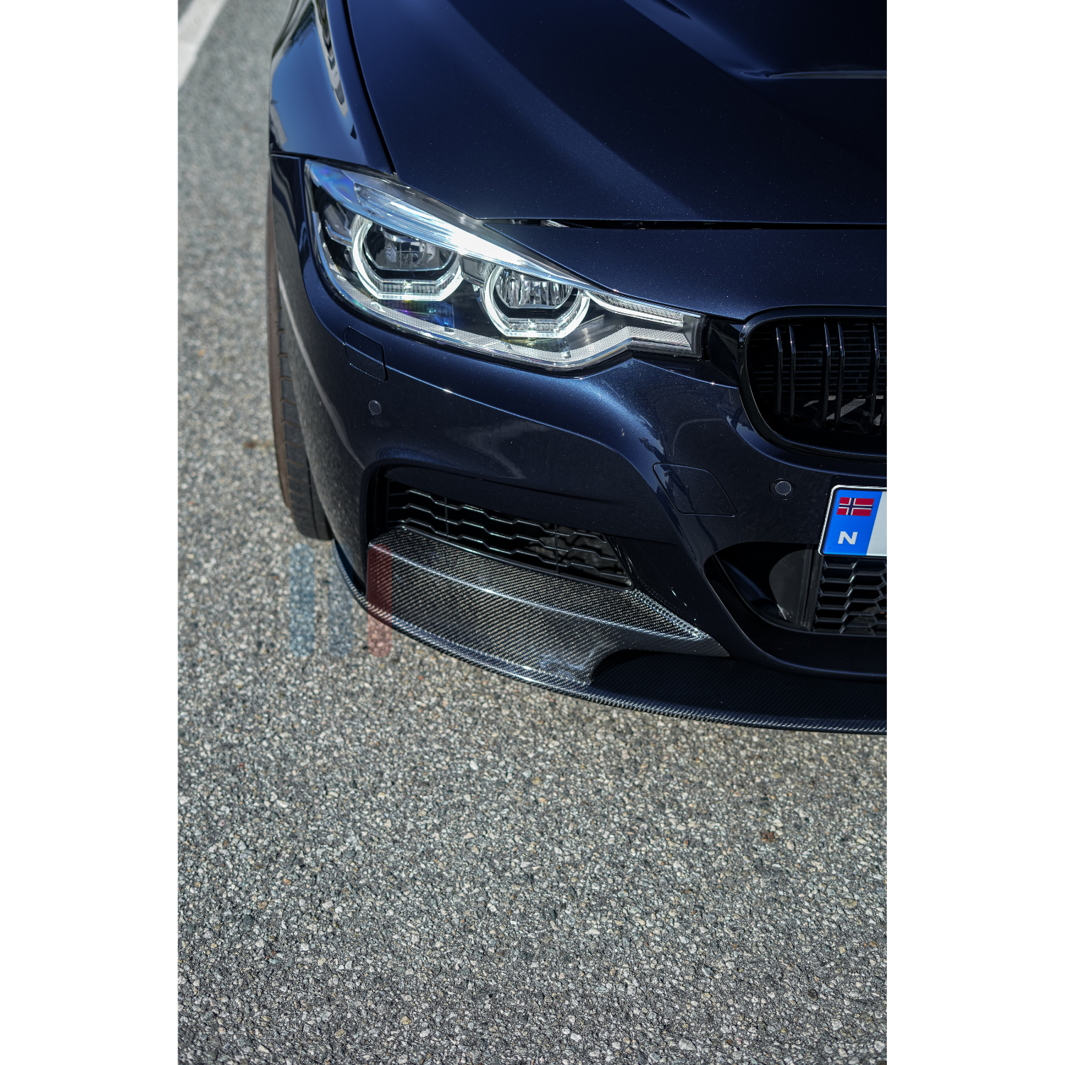 BMW F30/F31 M-Performance Karbon Frontleppe