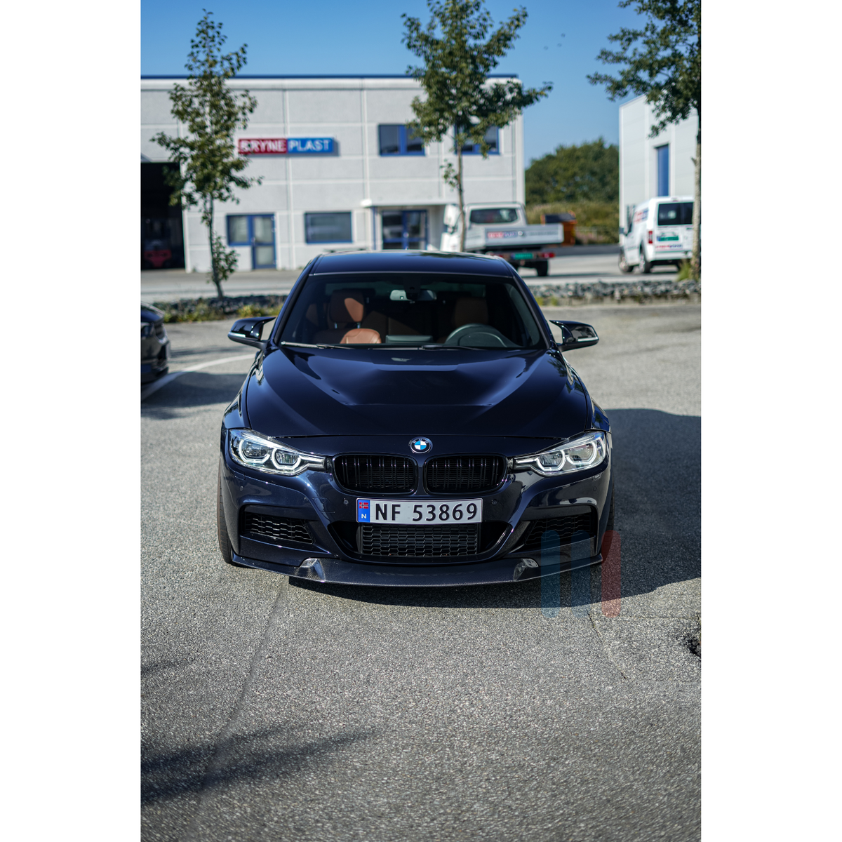 BMW F30/F31 JHP Karbon Frontleppe