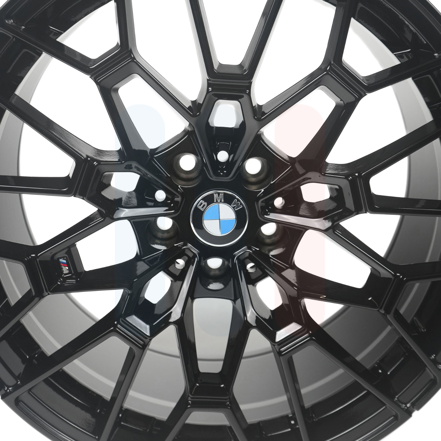 BMW 19" Gloss Black 827M Style Felgsett (5x112 66.6MM)