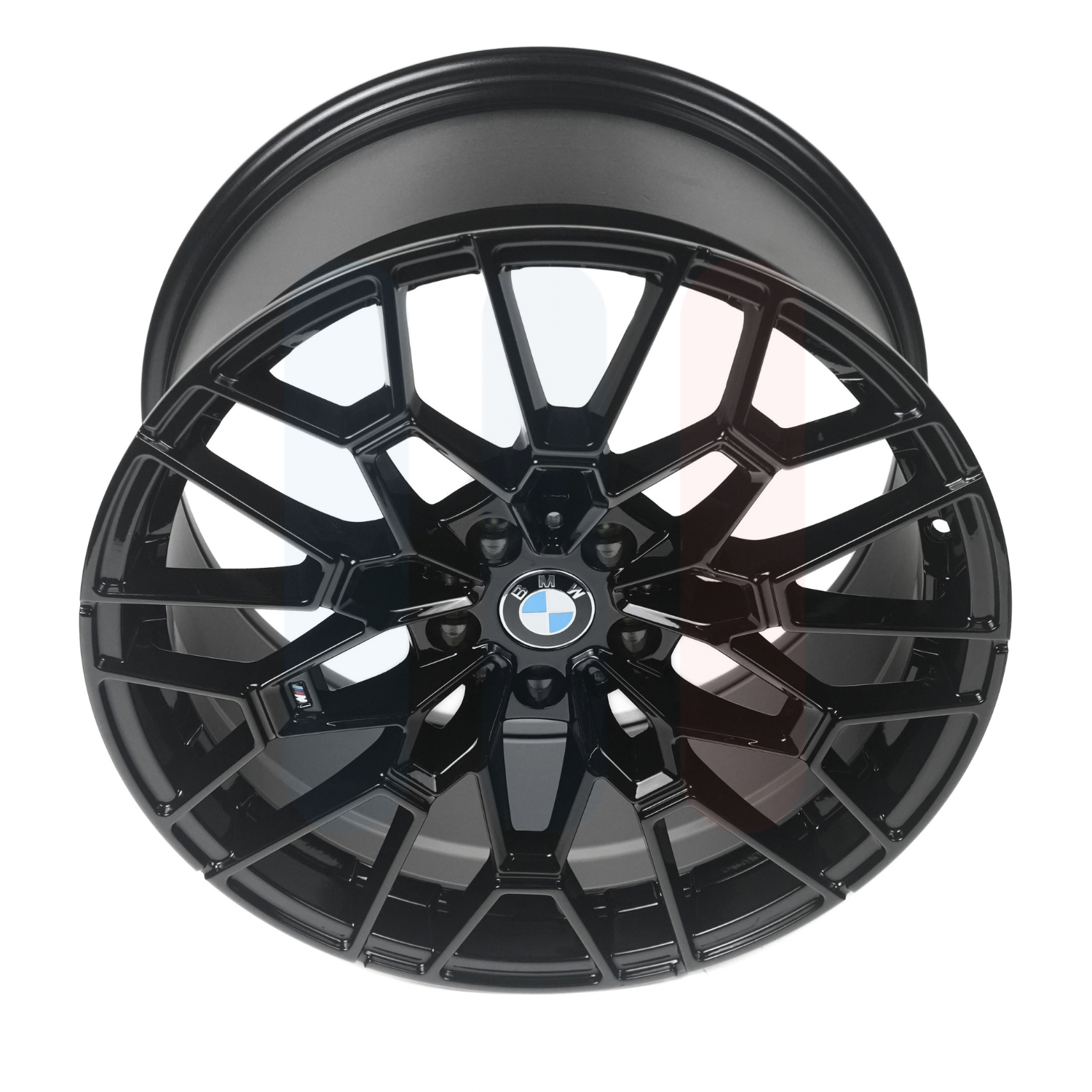 BMW 19" Gloss Black 827M Style Felgsett (5x112 66.6MM)