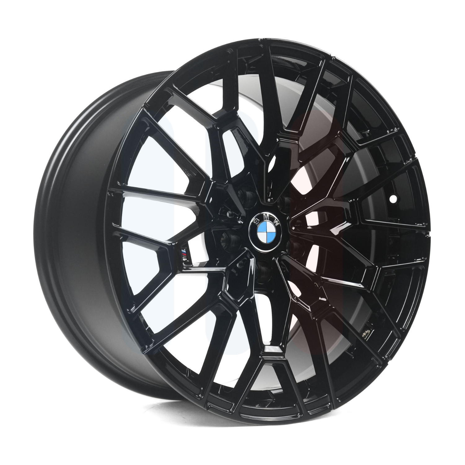 BMW 19" Gloss Black 827M Style Felgsett (5x112 66.6MM)