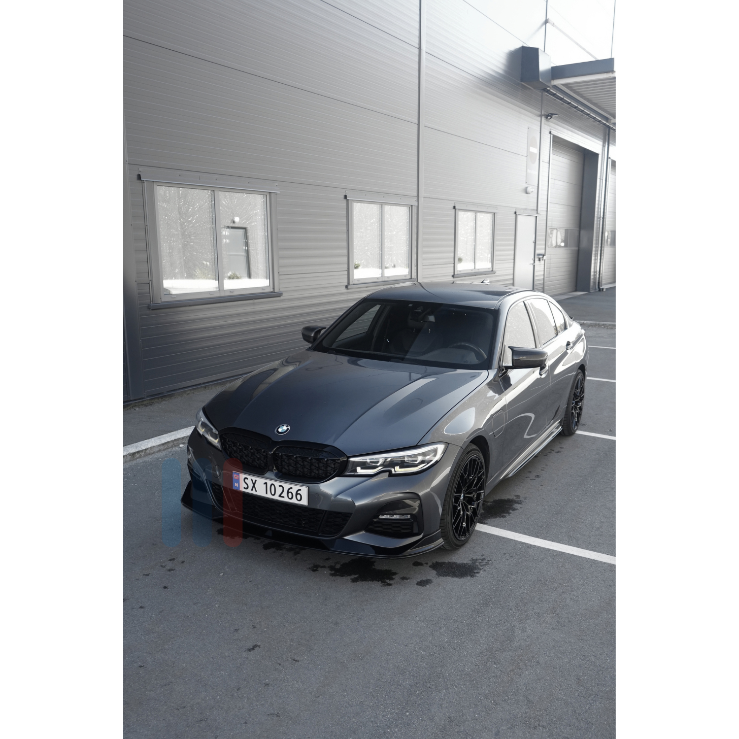 BMW 19" Gloss Black 827M Style Felgsett (5x112 66.6MM)