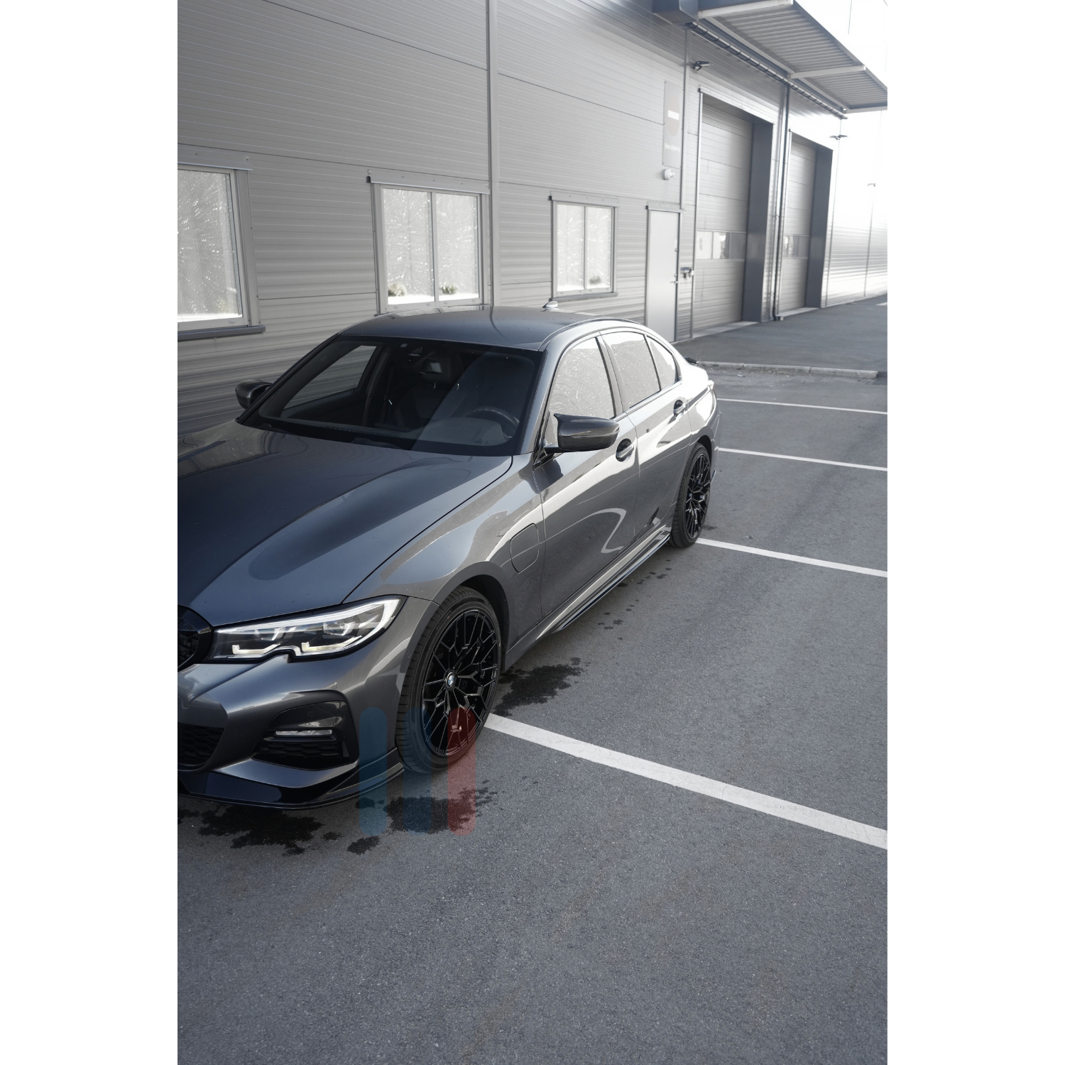 BMW 19" Gloss Black 827M Style Felgsett (5x112 66.6MM)