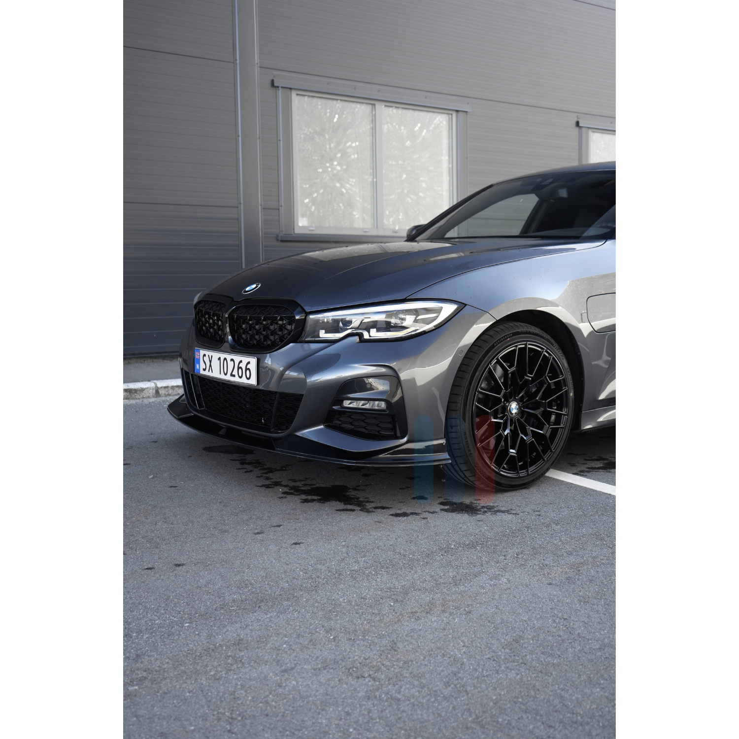 BMW 19" Gloss Black 827M Style Felgsett (5x112 66.6MM)
