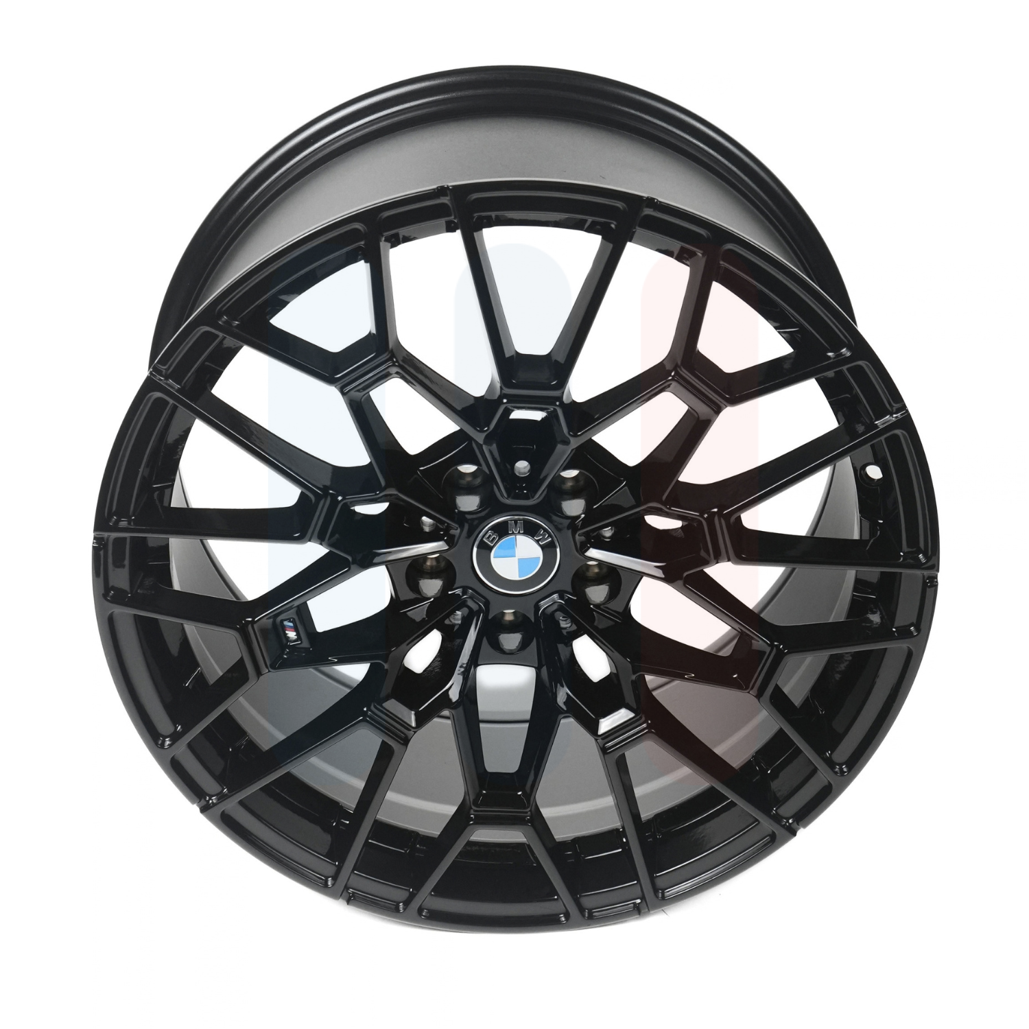 BMW 19" Gloss Black 827M Style Felgsett (5x112 66.6MM)