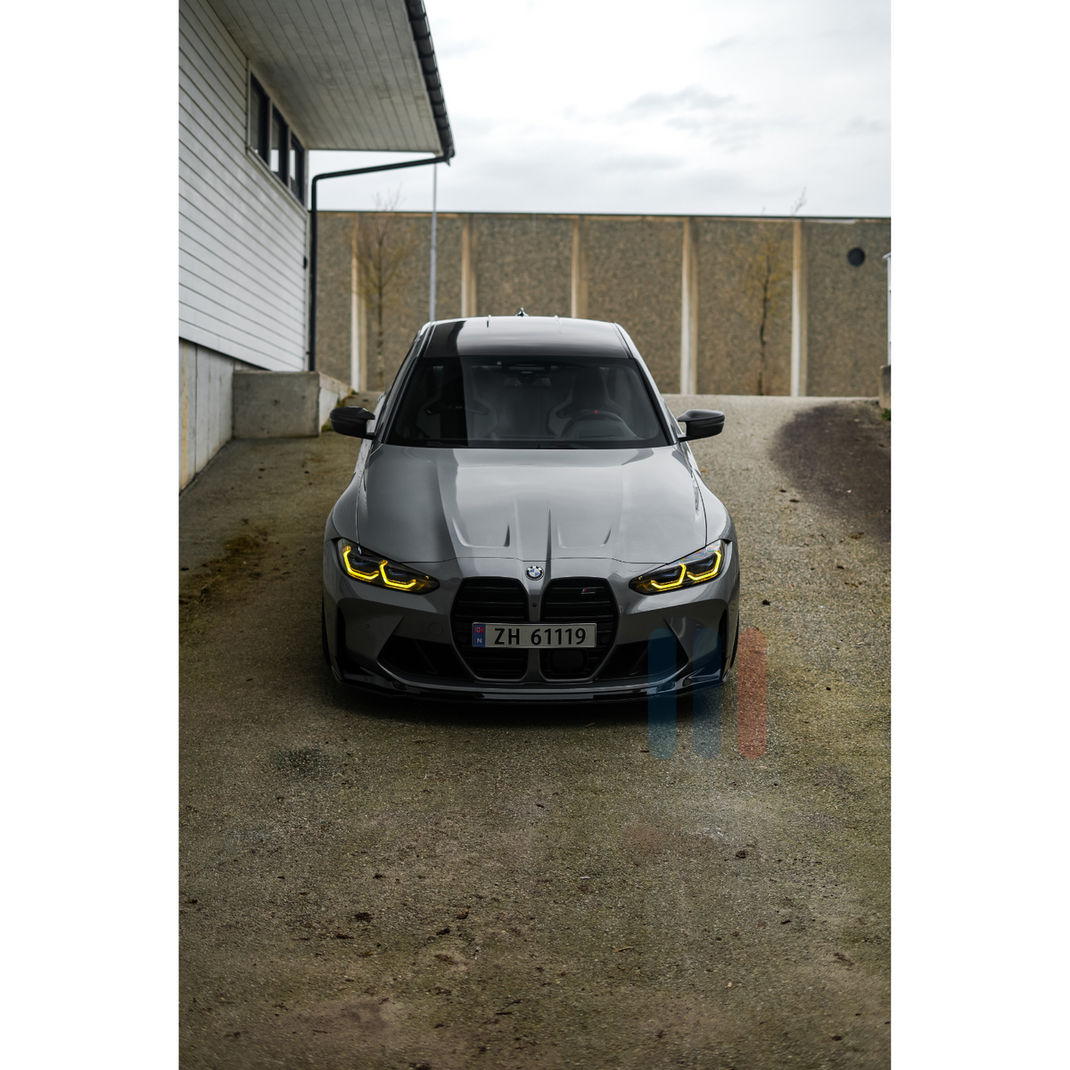 BMW G8x/G2x/i4 CSL DRL LED Modul Kit (GUL/HVIT)
