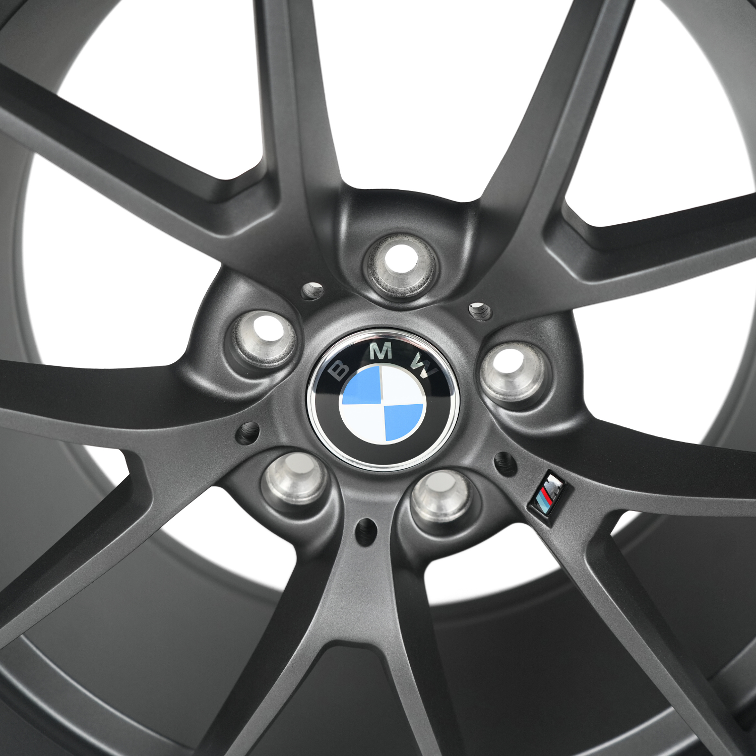BMW 19" Satin Gunmetal 763M Style Felgsett (5x120 72.6MM)