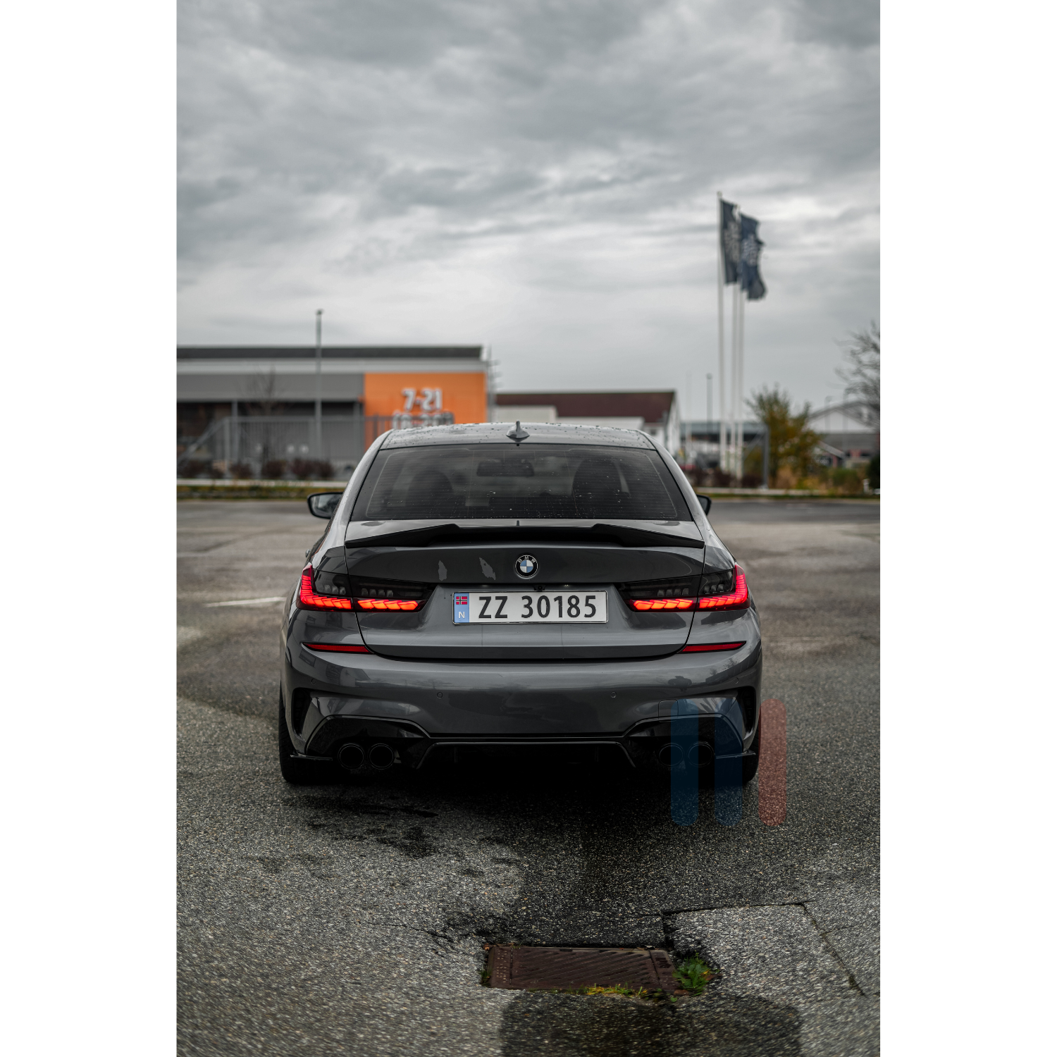 BMW G20/G80 GTS OLED Baklykter