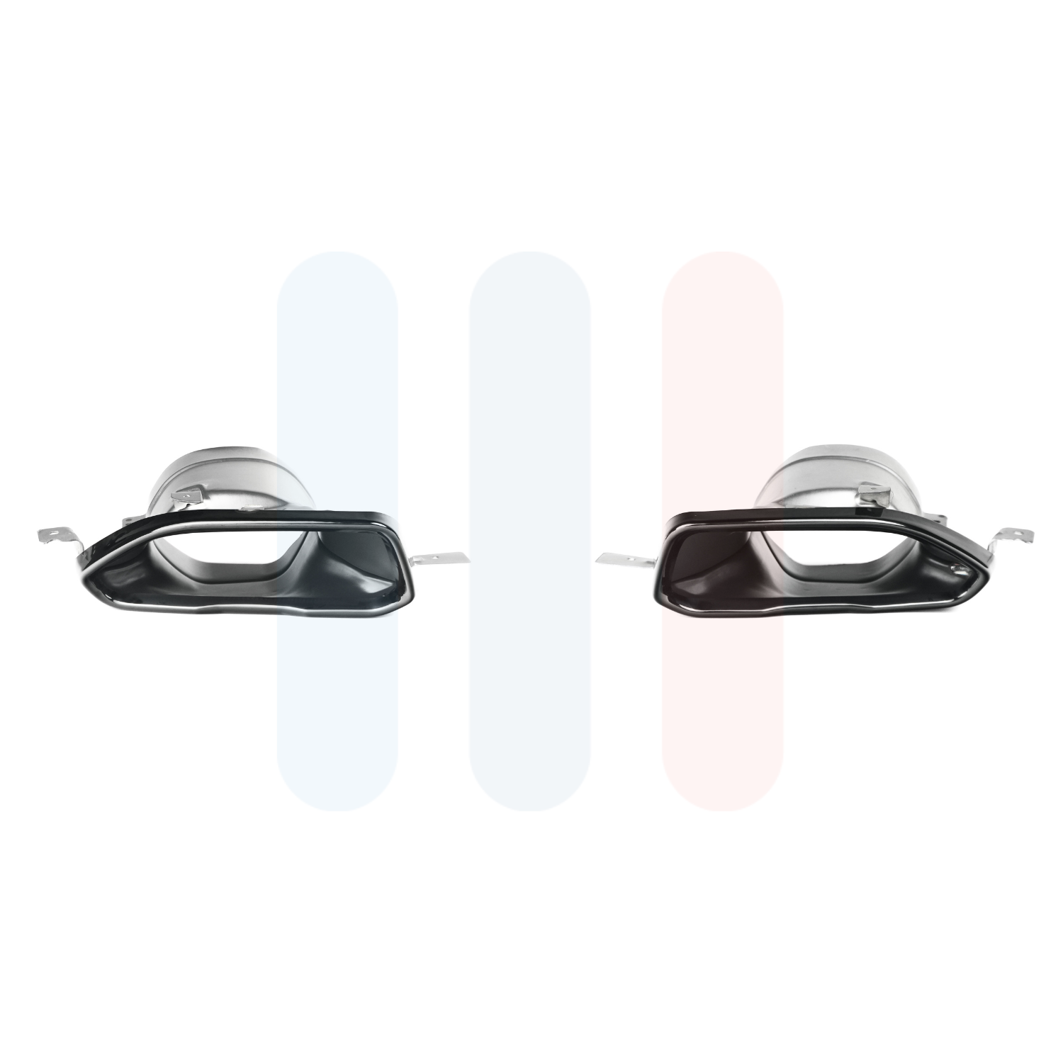 BMW G20/G21 Pre LCI Shadowline Endestusser (Svart Krom)