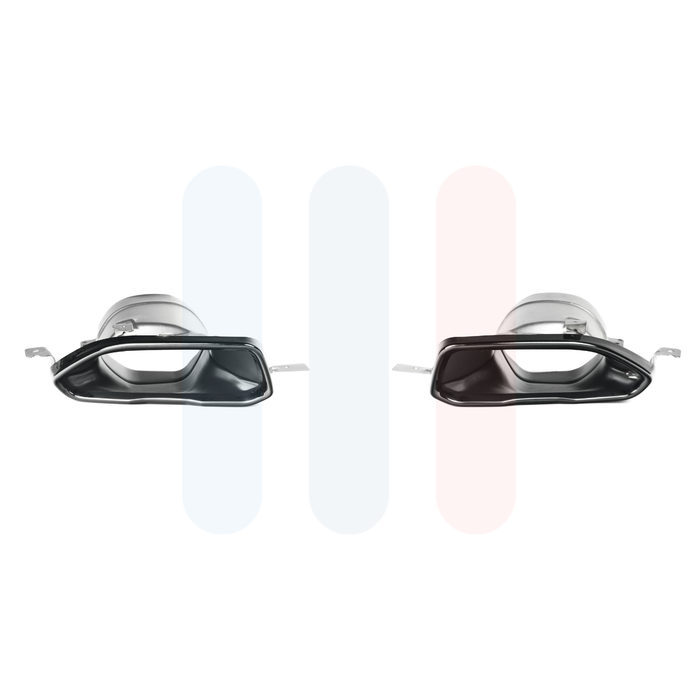 BMW G20/G21 Pre LCI Shadowline Endestusser (Svart Krom)