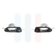 BMW G20/G21 Pre LCI Shadowline Endestusser (Svart Krom)