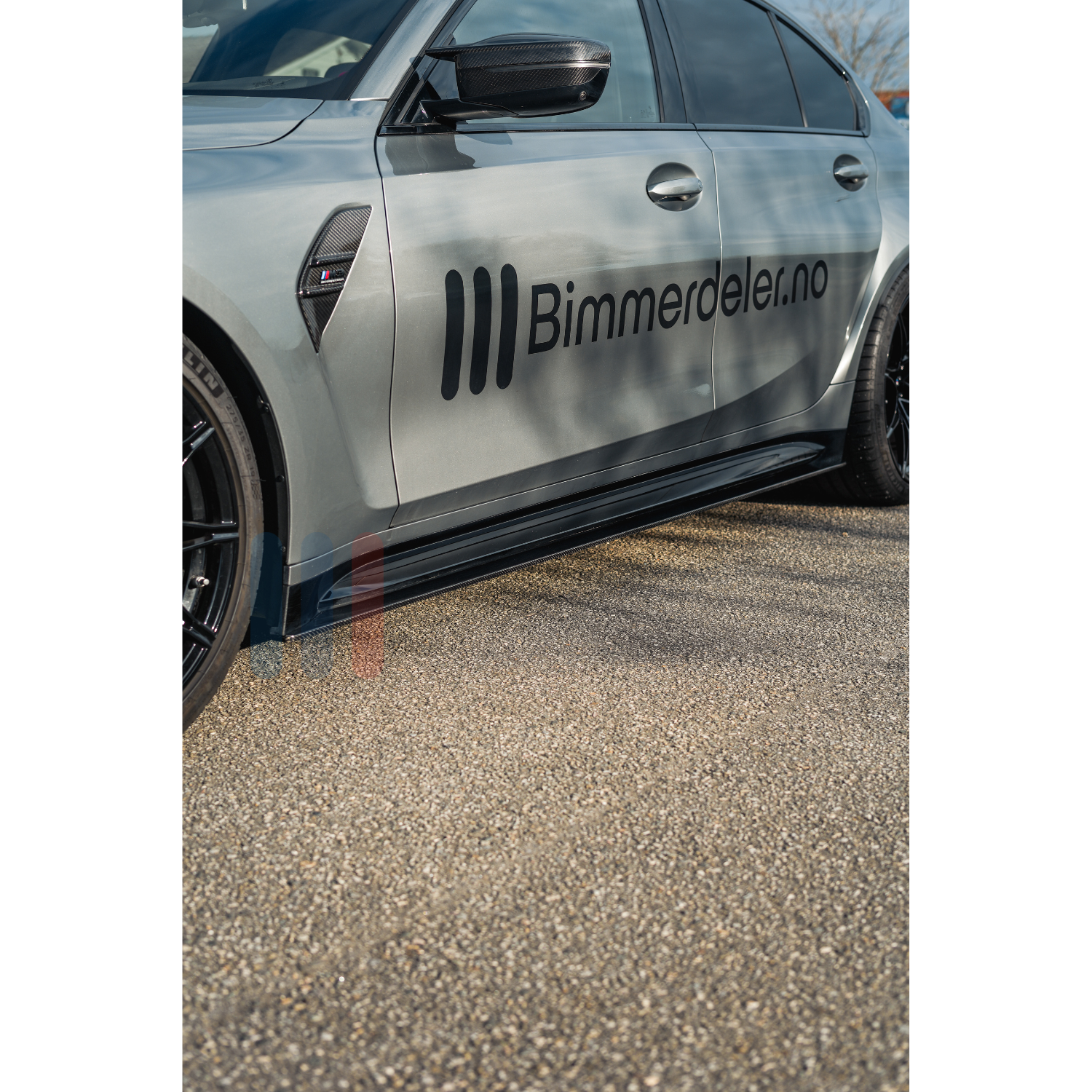 BMW G80/G81 Karbon Performance Sideskjørt