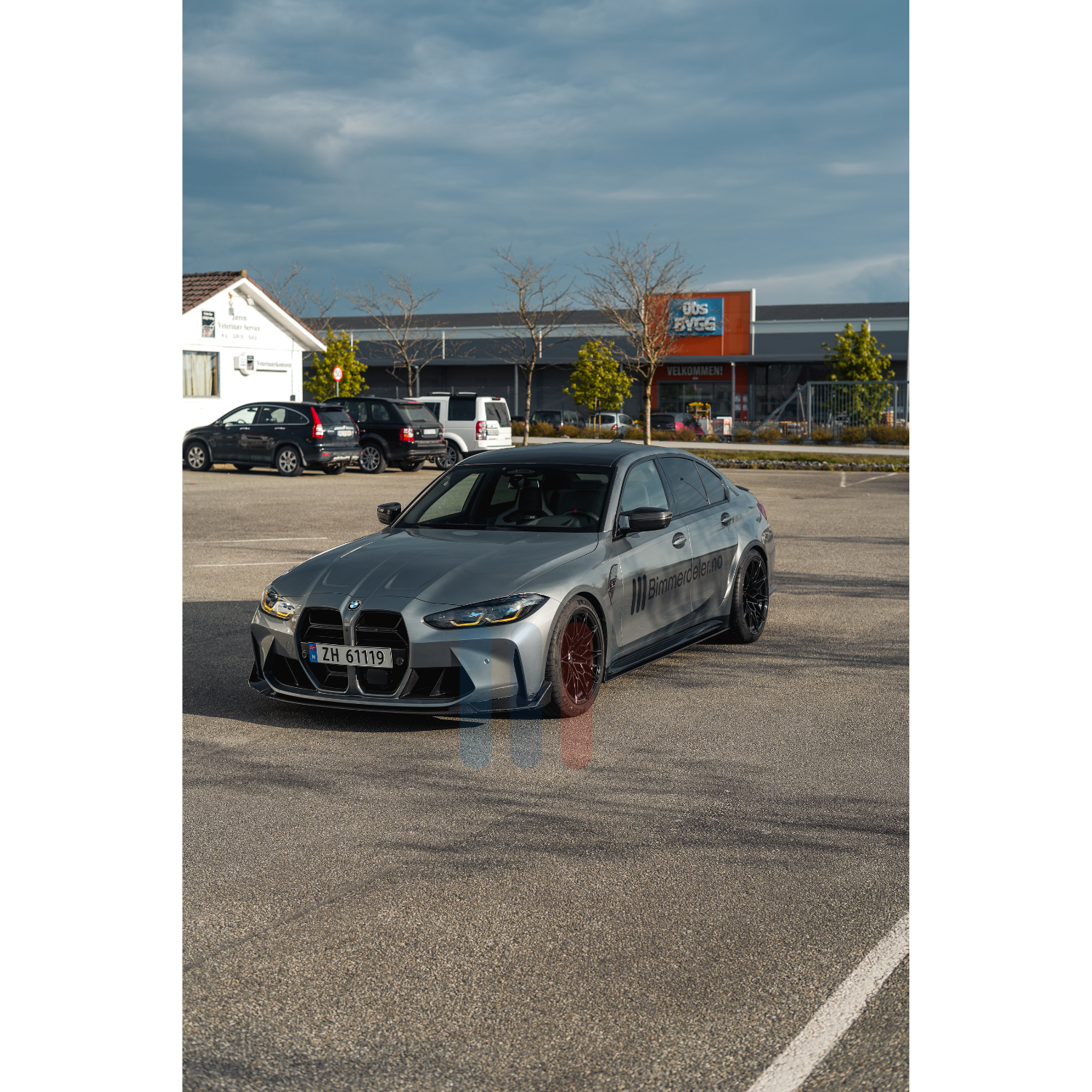 BMW G80/G81 Karbon Performance Sideskjørt