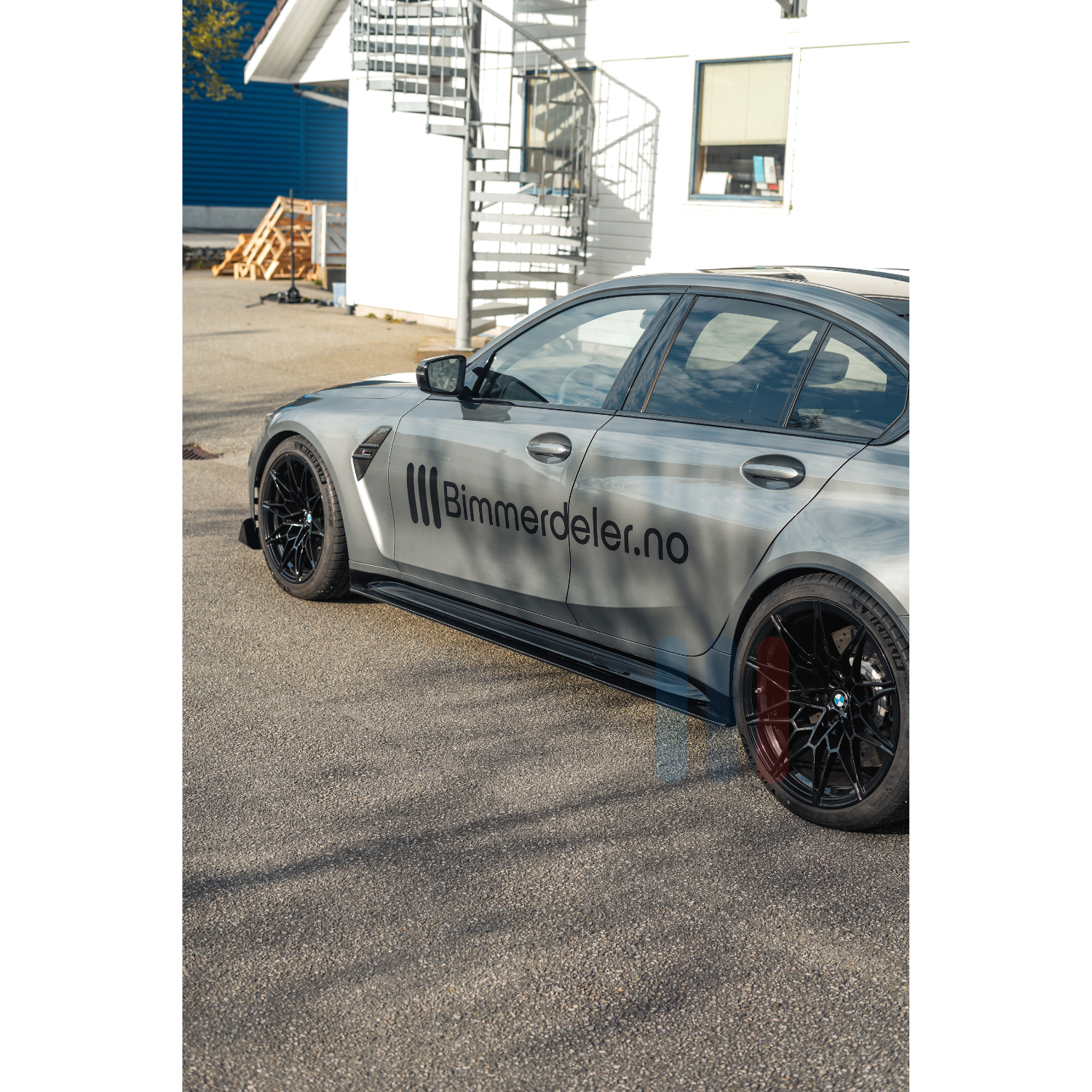 BMW G80/G81 Karbon Performance Sideskjørt