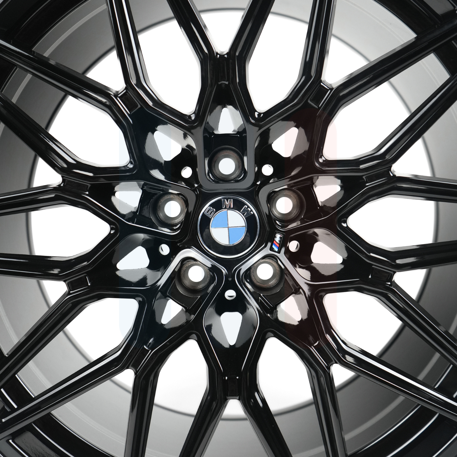 BMW 20" Gloss Black 1000M Style Felgsett (5x112 66.6MM)