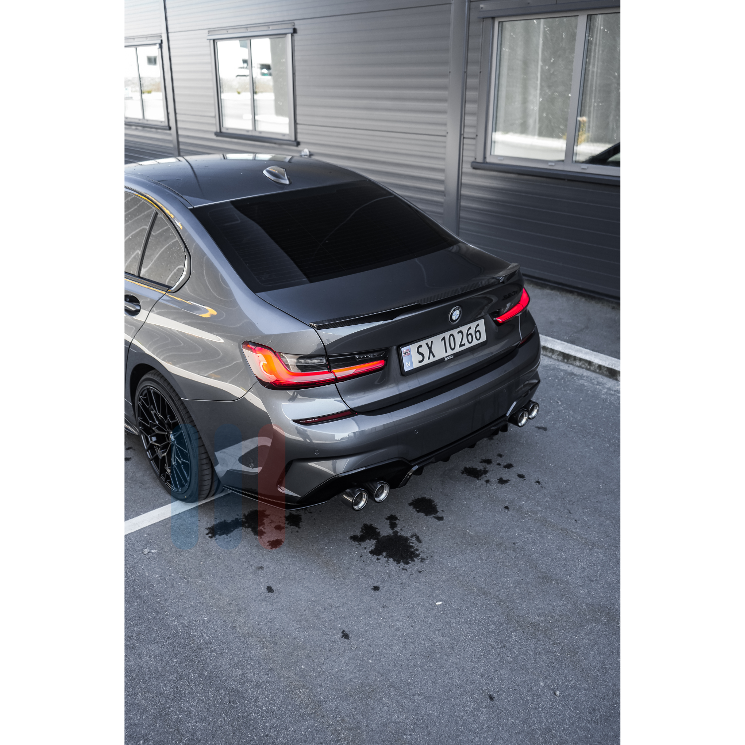 BMW G2x/G4x Karbon Endestusser (Sølv)